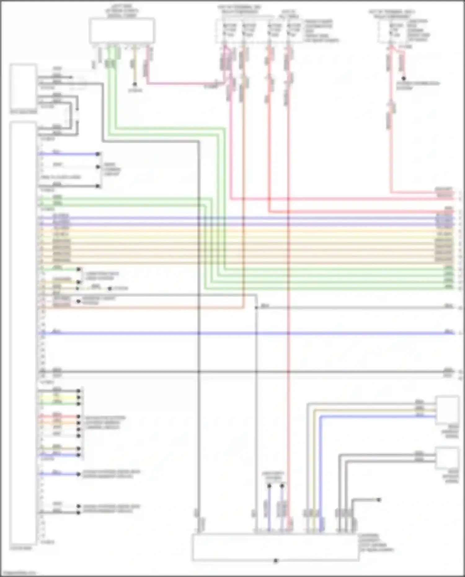 Wiring diagram ccc/m-ask for BMW X5 M E70 facelift (2010-2013) (6 of 9)