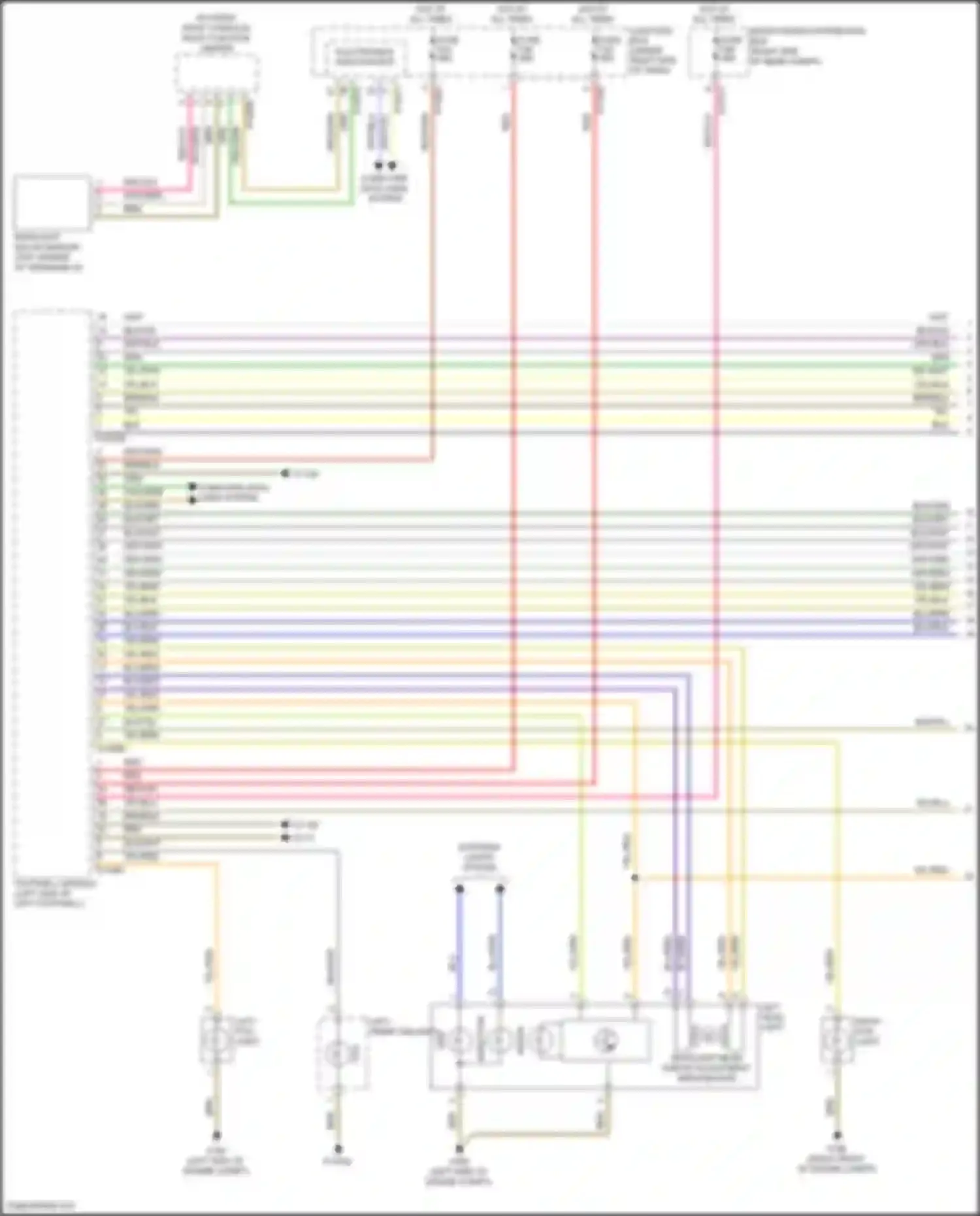 Wiring diagram computer data lines system for BMW X5 M E70 facelift (2010-2013) (39 of 91)