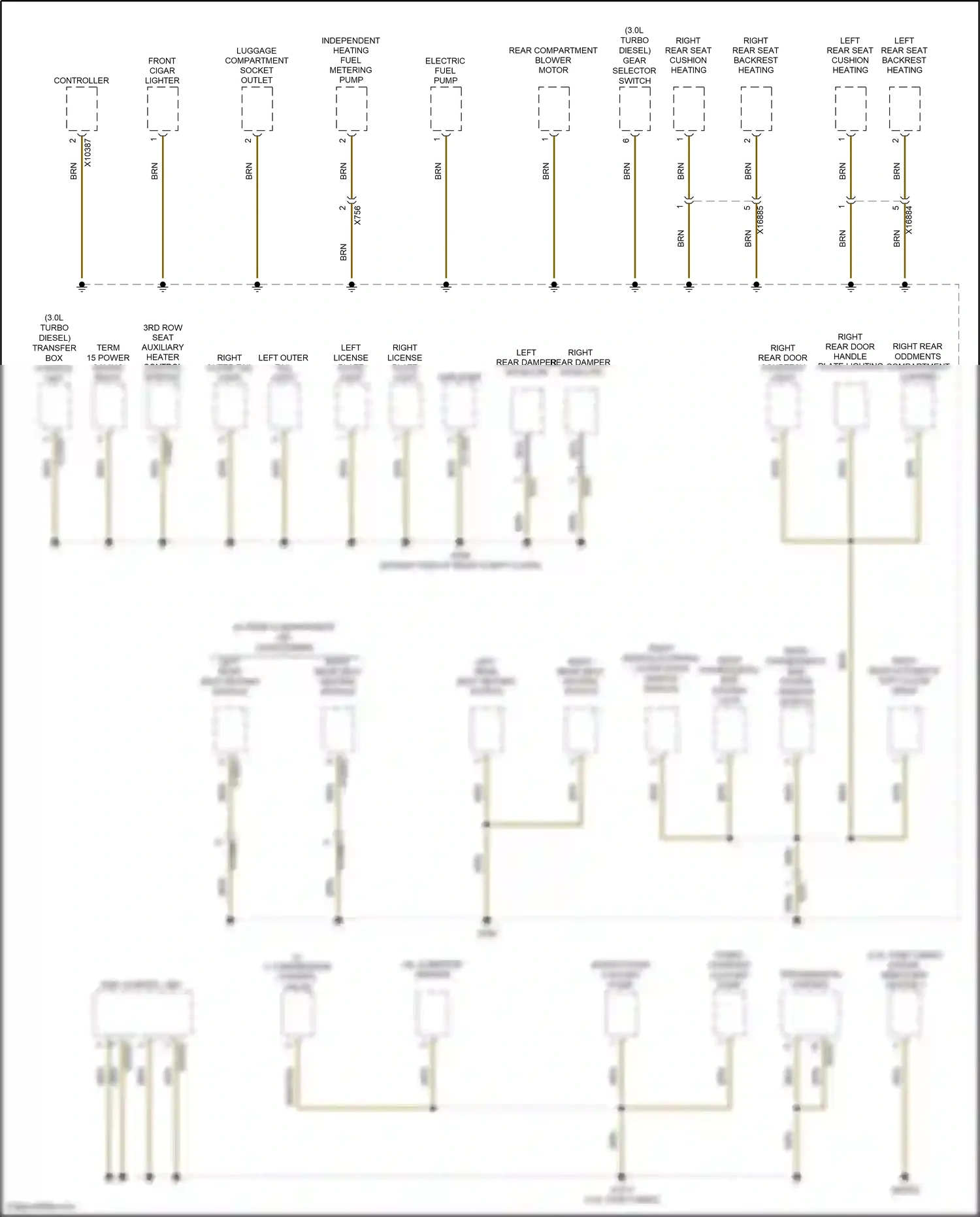 BMW X5 M E70 facelift (2010-2013) controller wiring diagram  (2 of 10)