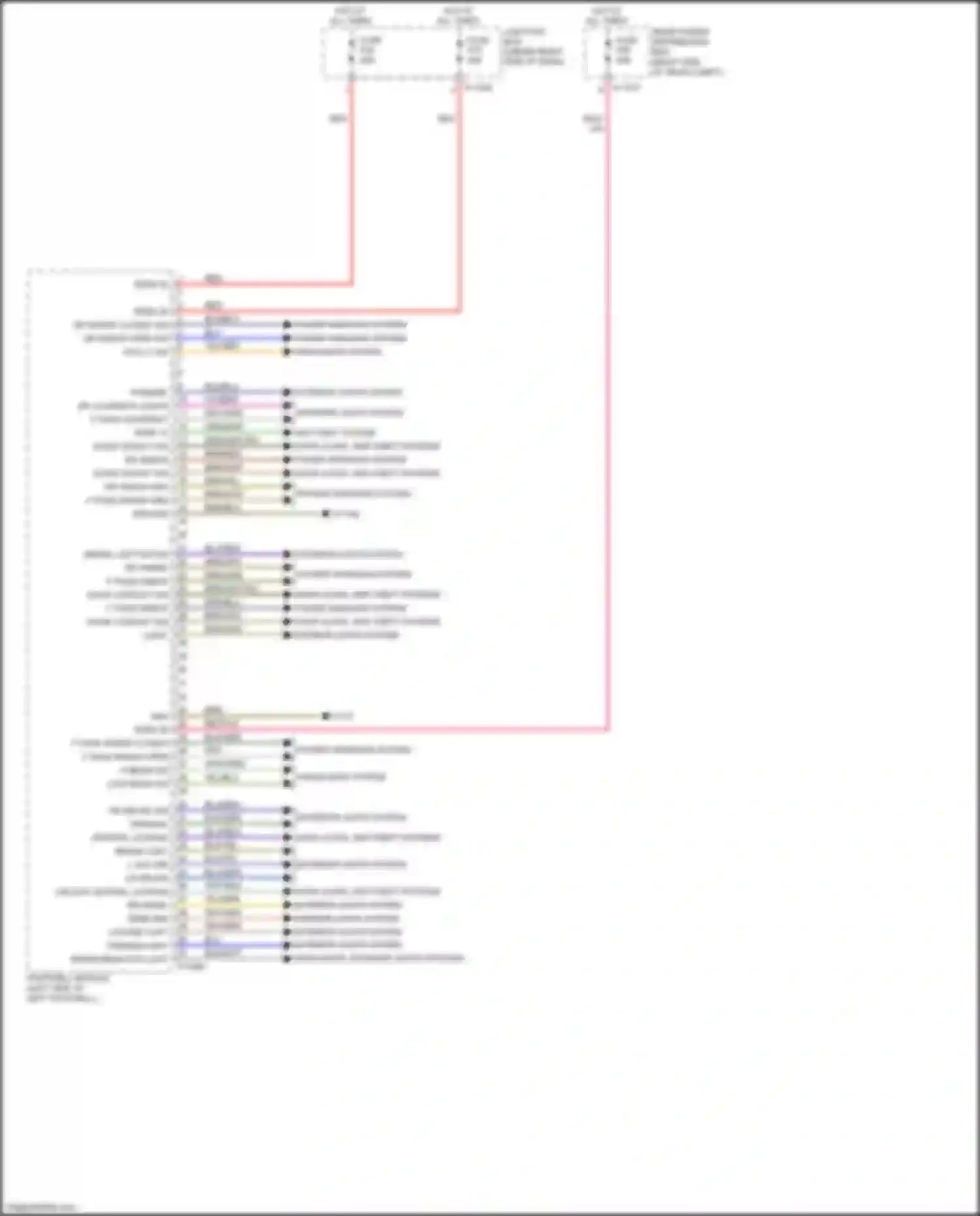 Wiring diagram dr wndw grd for BMW X5 M E70 facelift (2010-2013) (1 of 1)