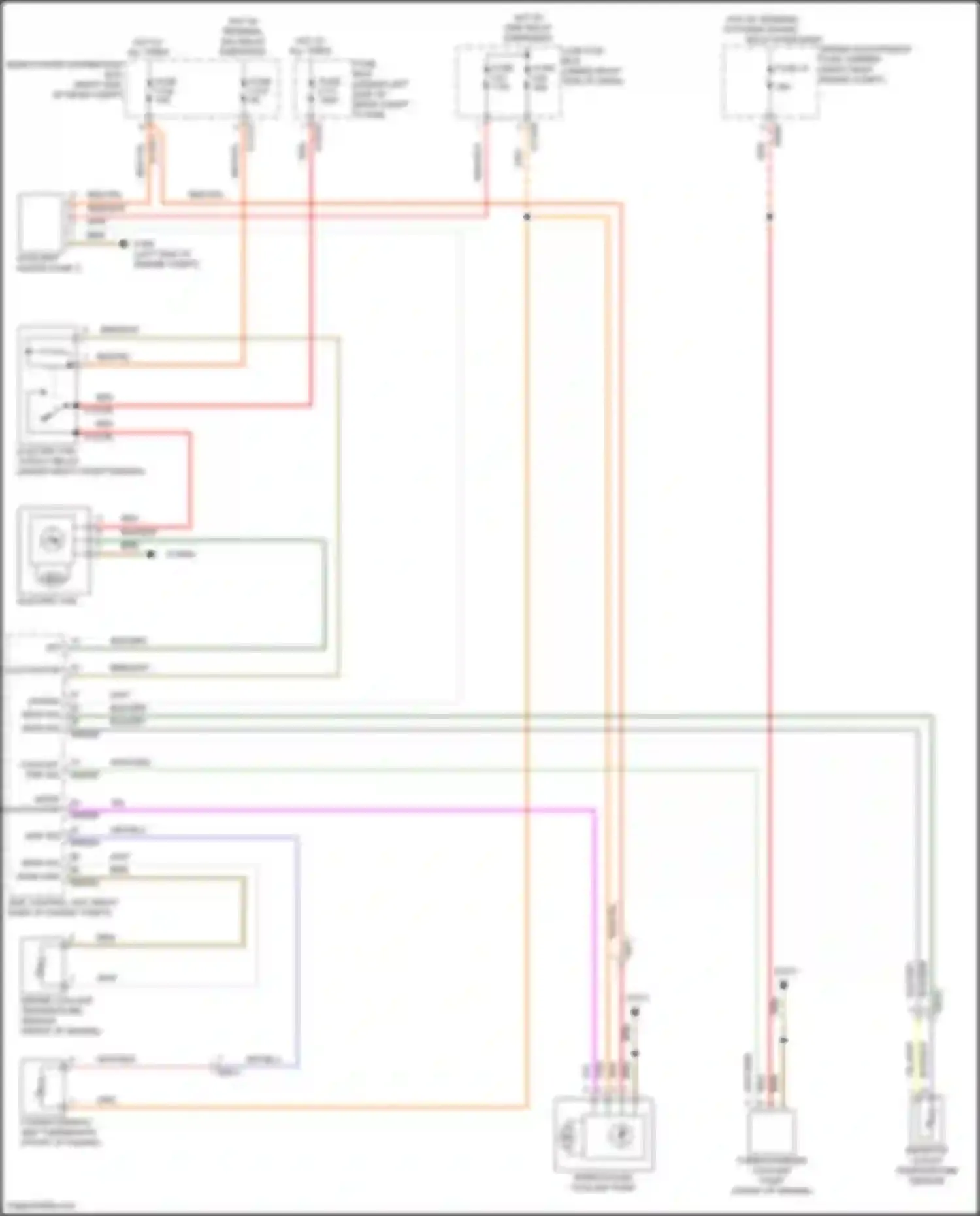 Wiring diagram inter cooler activation for BMW X5 M E70 facelift (2010-2013) (1 of 1)