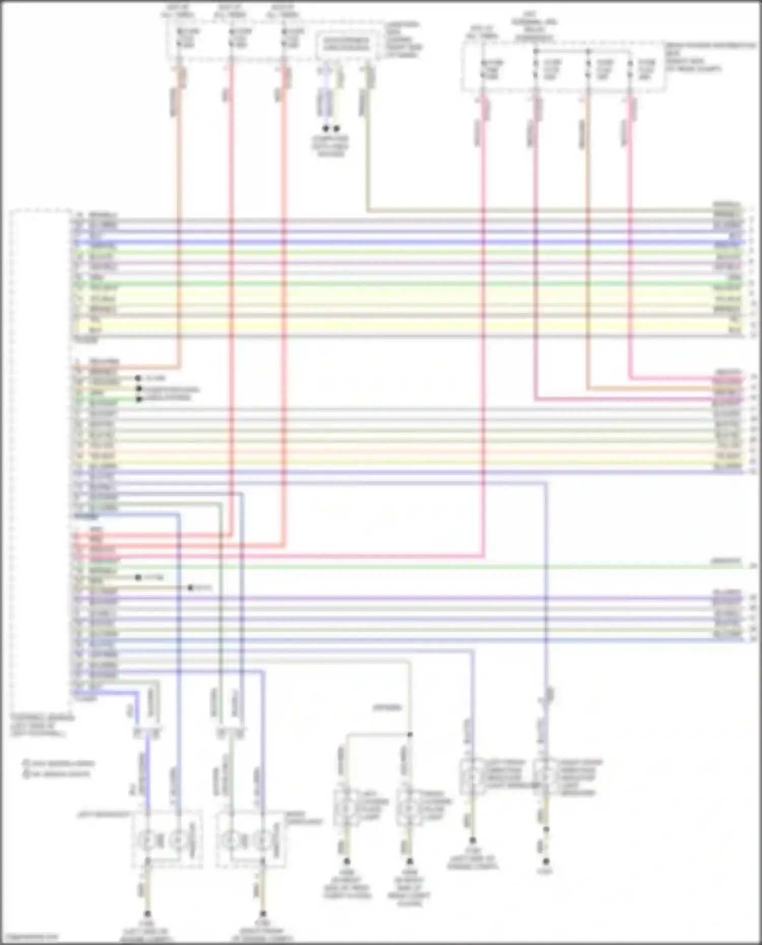 Wiring diagram junction box for BMW X5 M E70 facelift (2010-2013) (44 of 70)