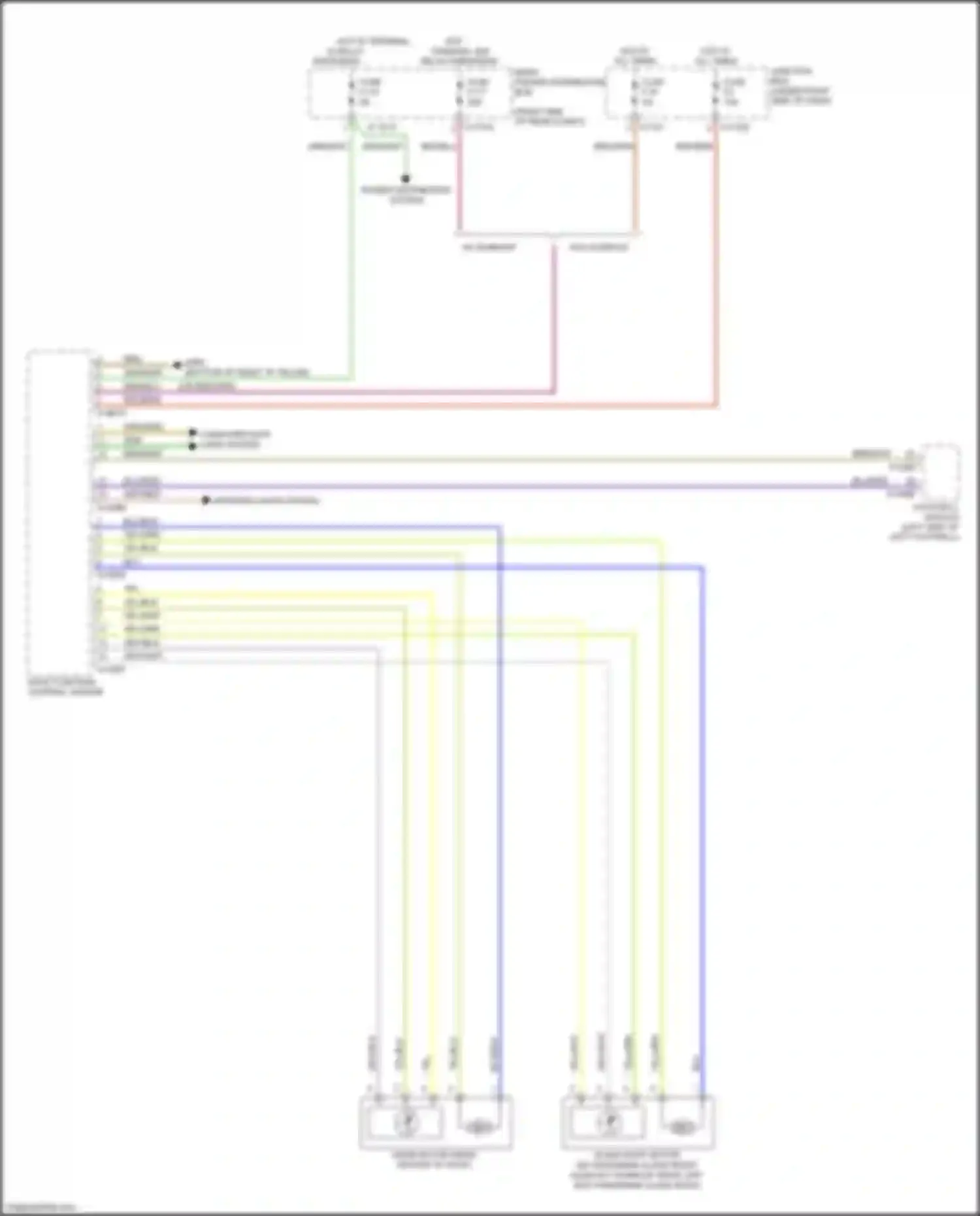 Wiring diagram junction box for BMW X5 M E70 facelift (2010-2013) (59 of 70)