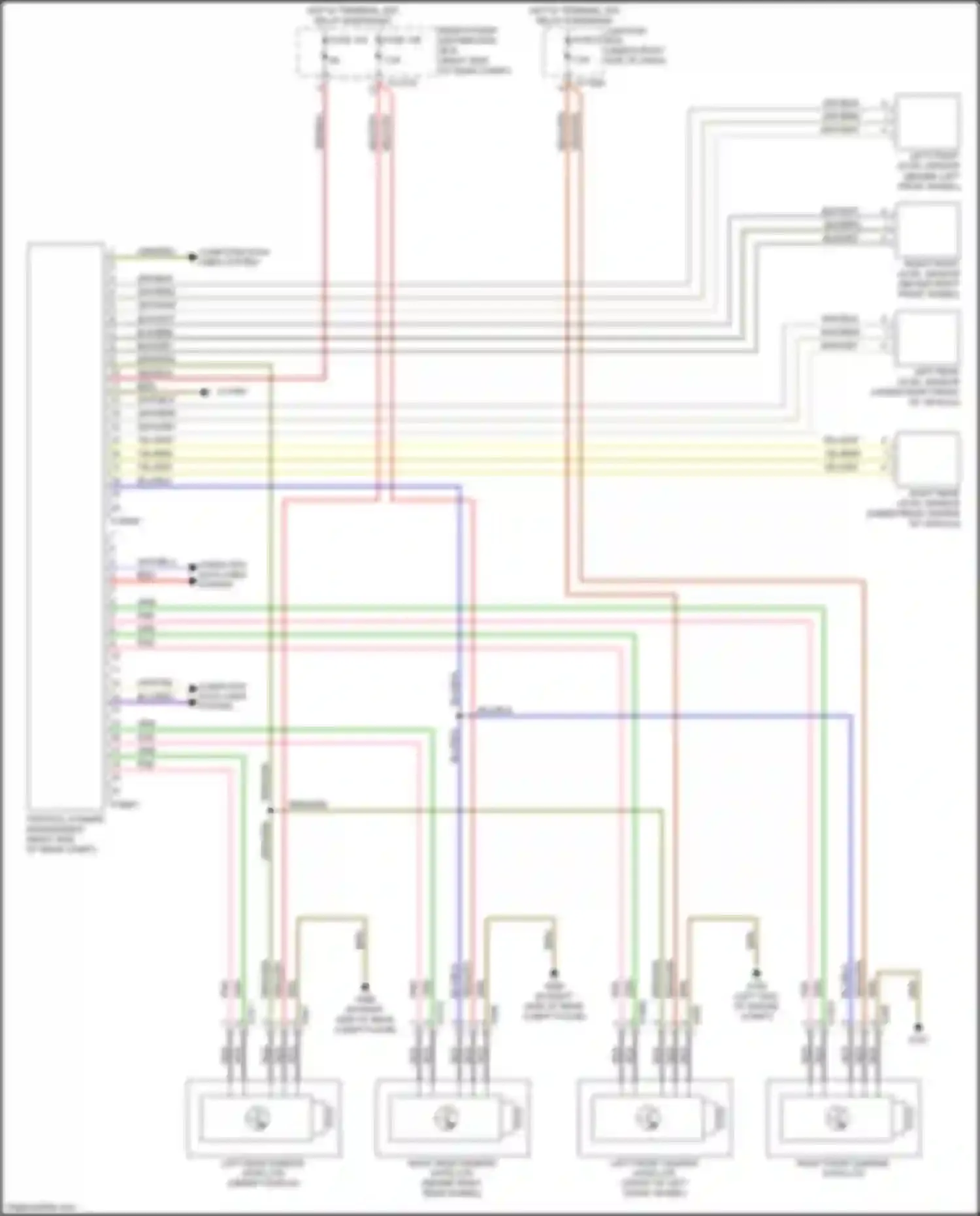 Wiring diagram red for BMW X5 M E70 facelift (2010-2013) (48 of 95)