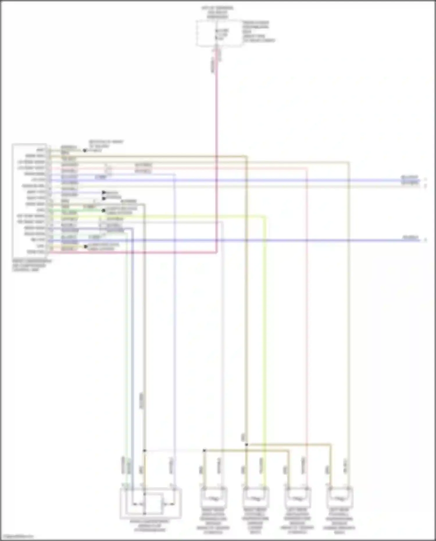 Wiring diagram rr temp sens for BMW X5 M E70 facelift (2010-2013) (1 of 1)