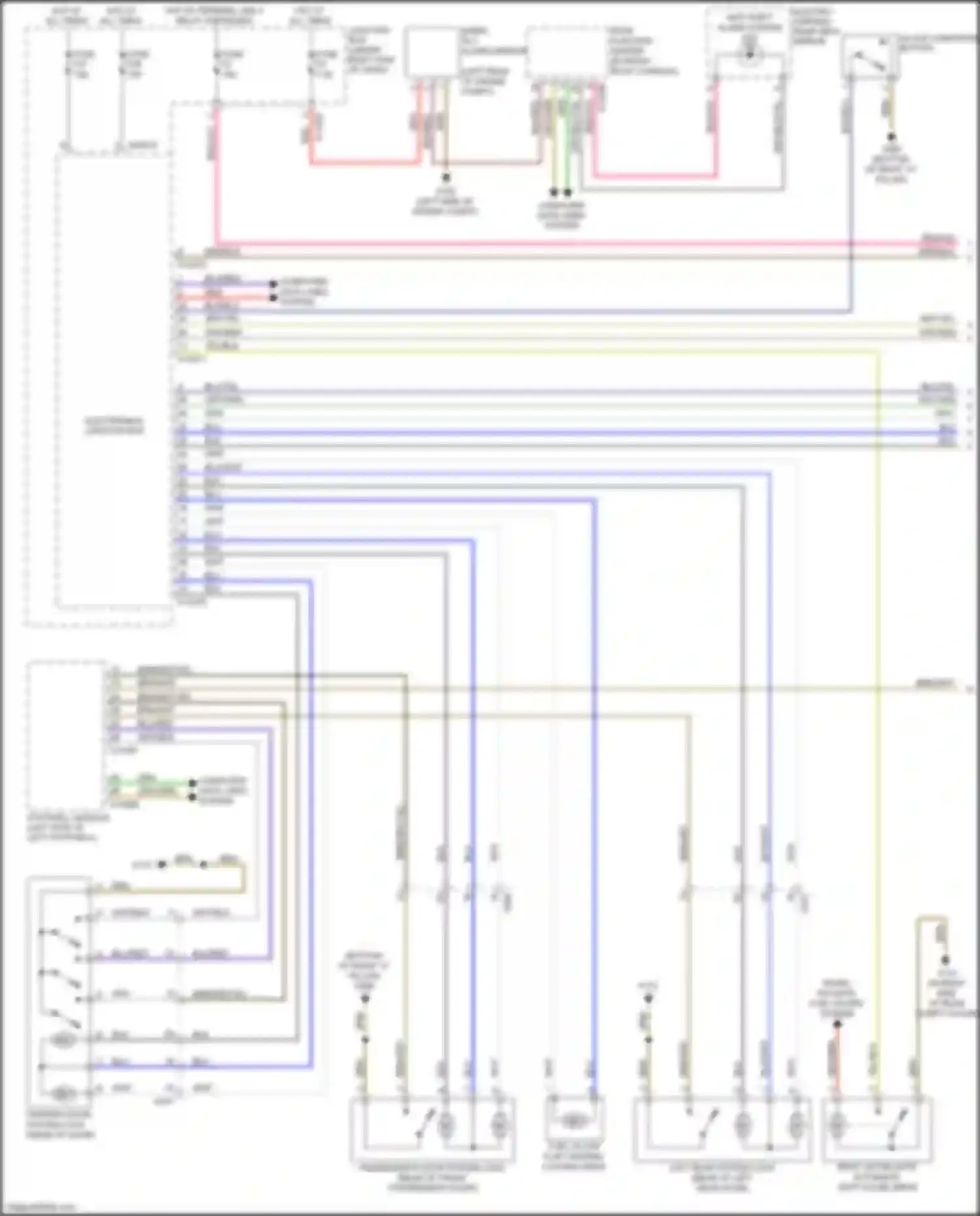 Wiring diagram yel/blk for BMW X5 M E70 facelift (2010-2013) (13 of 26)