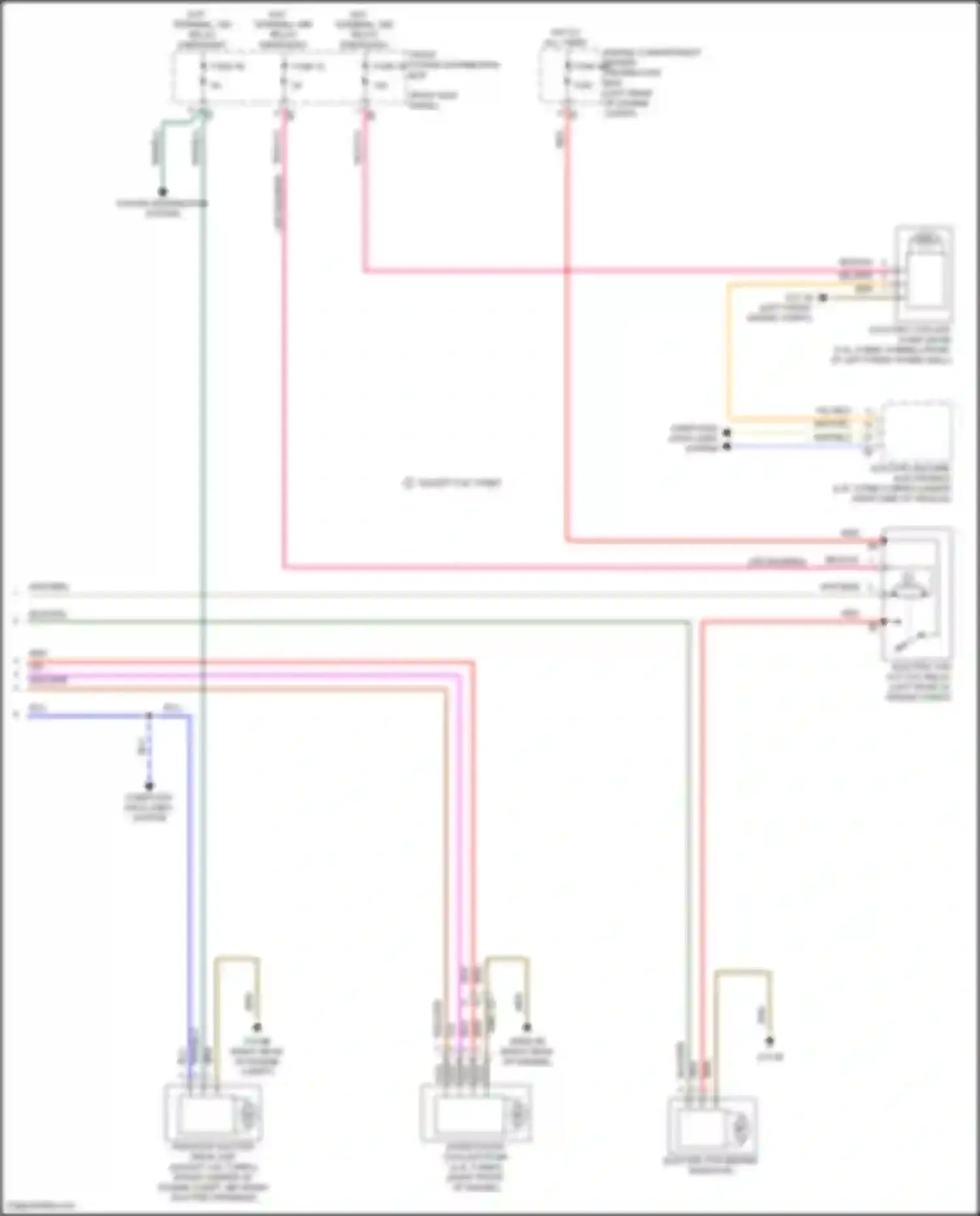 X5 M BMW F85 (2014-2018): Cooling fan circuit (2 of 2)