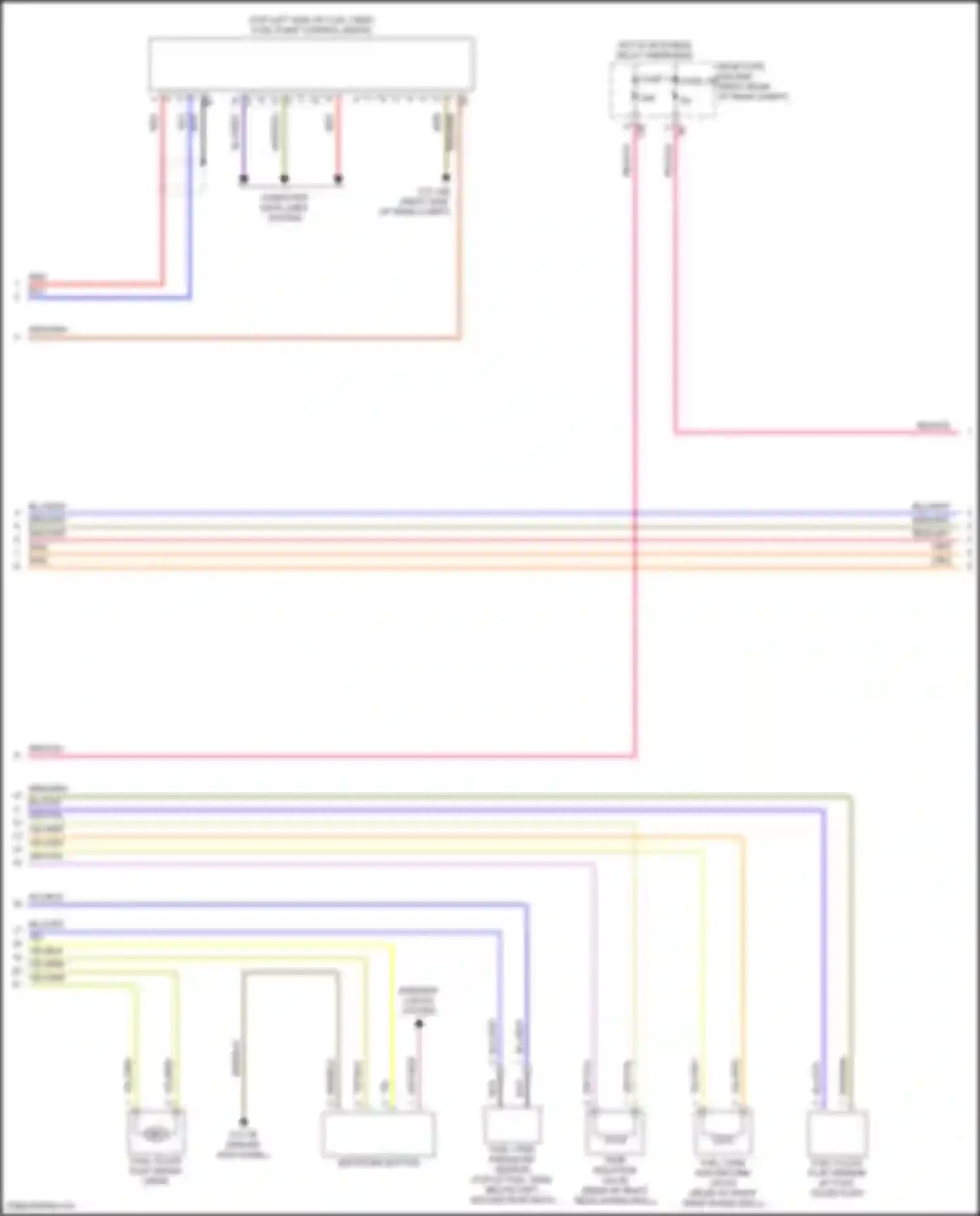 X5 M BMW F85 (2014-2018): Wiring diagram engine performance 2.0l turbo hybrid (11 of 12)