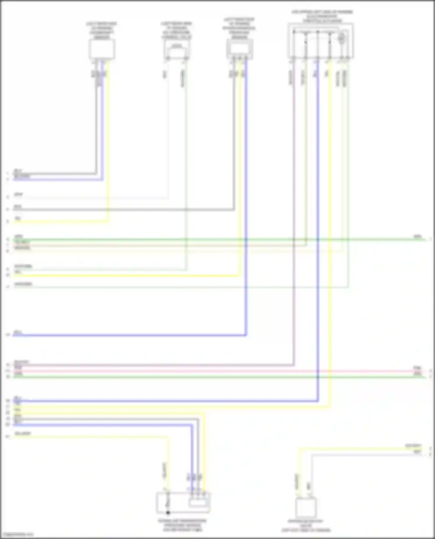X5 M BMW F85 (2014-2018): Wiring diagram engine performance 2.0l turbo hybrid (3 of 12)