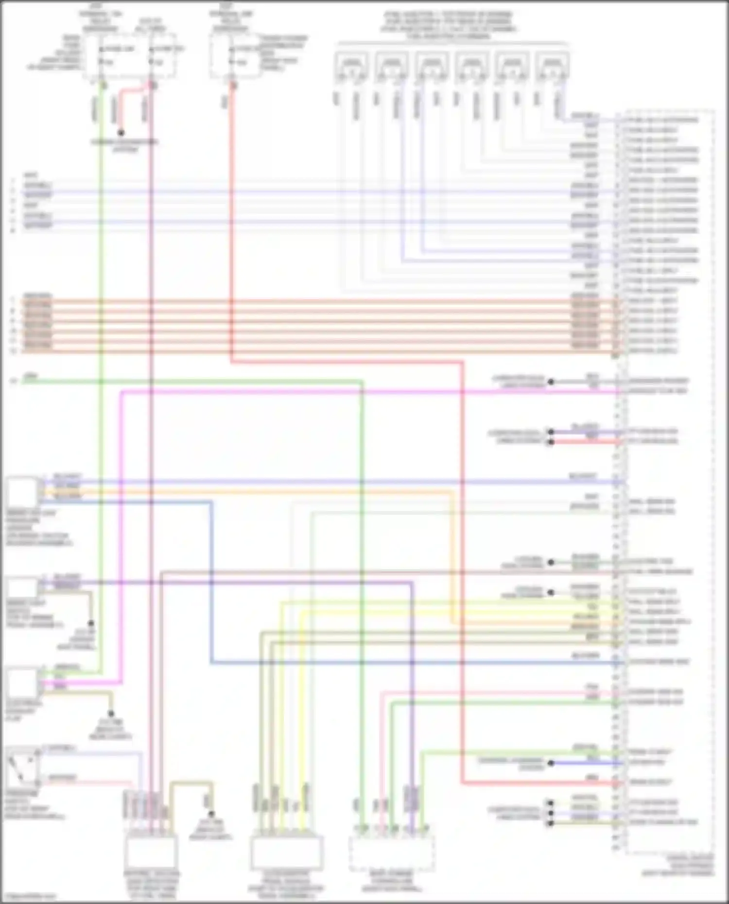 X5 M BMW F85 (2014-2018): Wiring diagram engine performance 3.0l turbo (5 of 5)