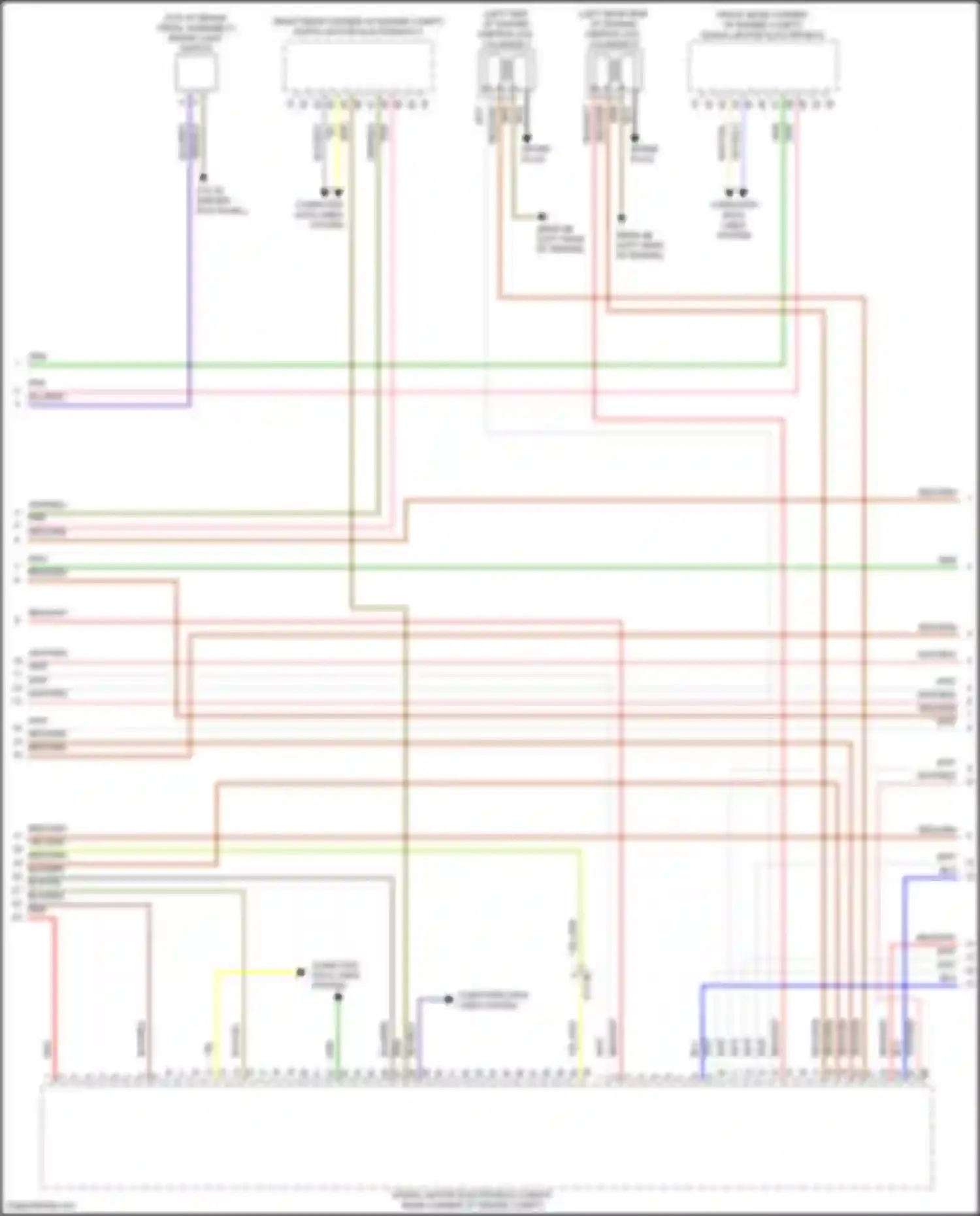 X5 M BMW F85 (2014-2018): Wiring diagram engine performance 4.4l turbo (3 of 11)