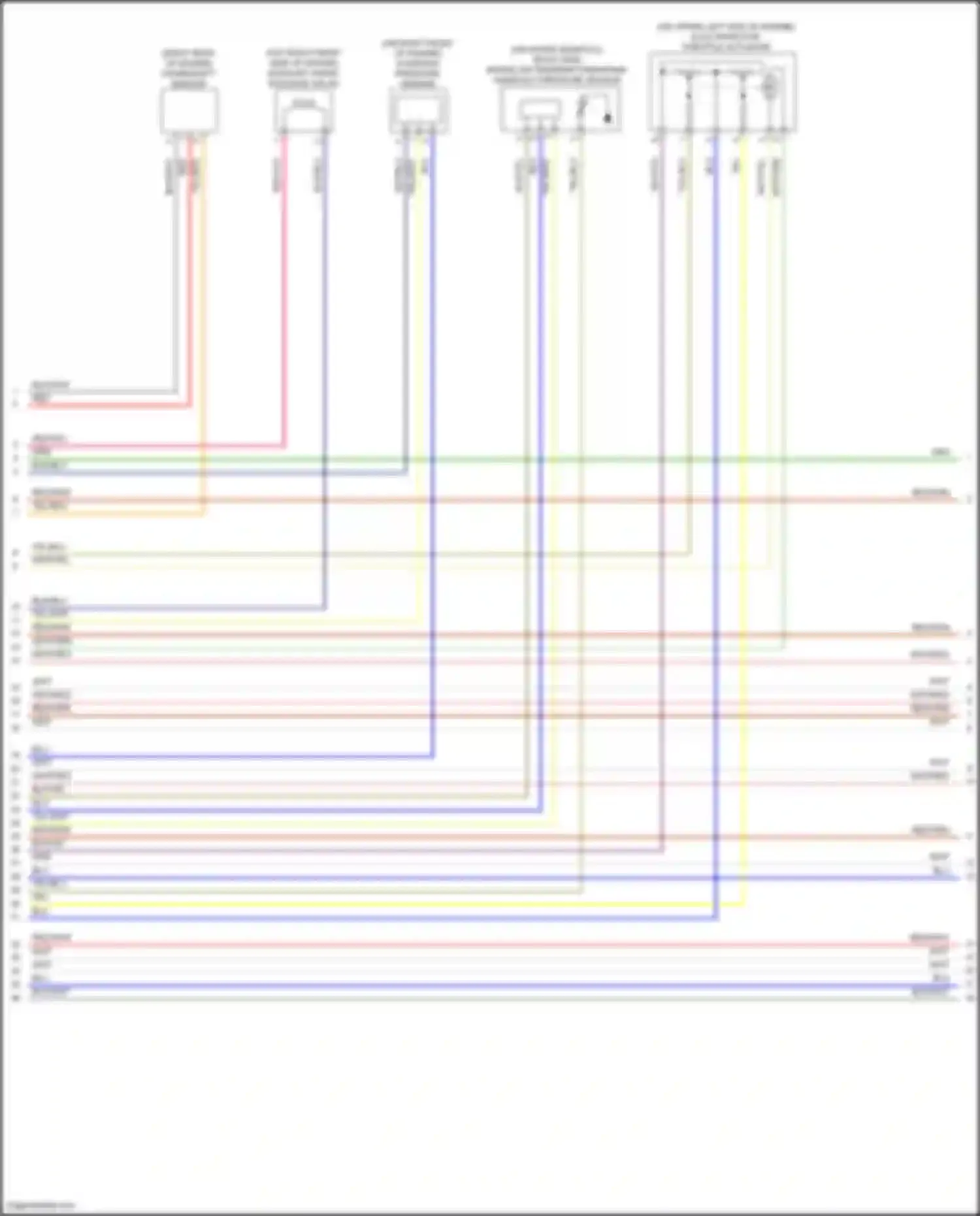 X5 M BMW F85 (2014-2018): Wiring diagram engine performance 4.4l turbo (5 of 11)