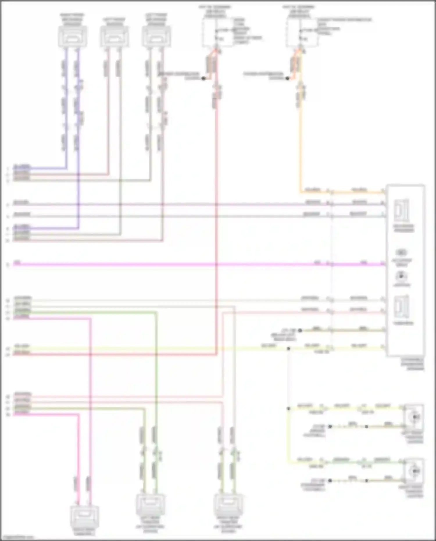 Wiring diagram blk/vio for BMW X5 M F85 (2014-2018) (20 of 31)