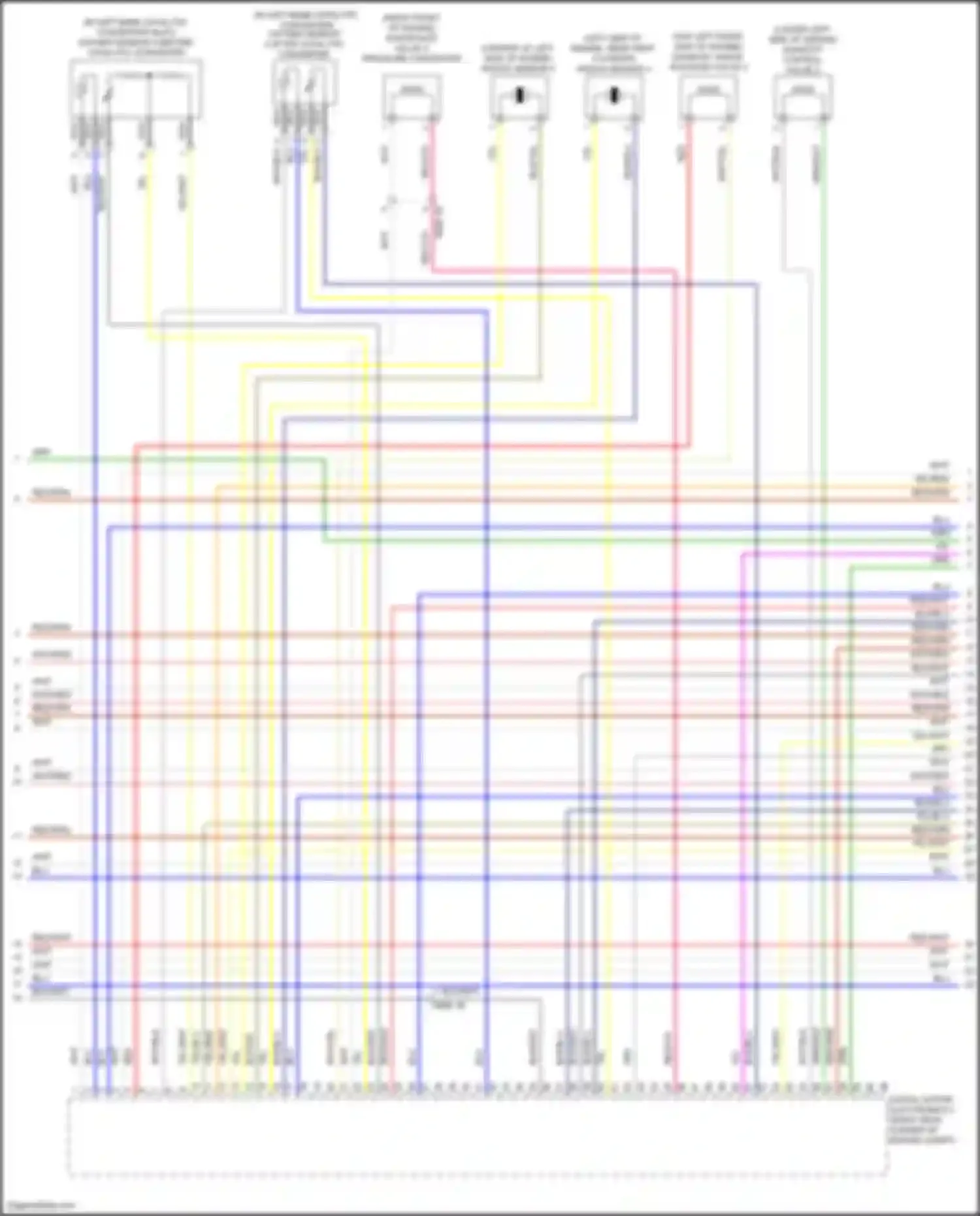Wiring diagram blk/wht for BMW X5 M F85 (2014-2018) (53 of 54)