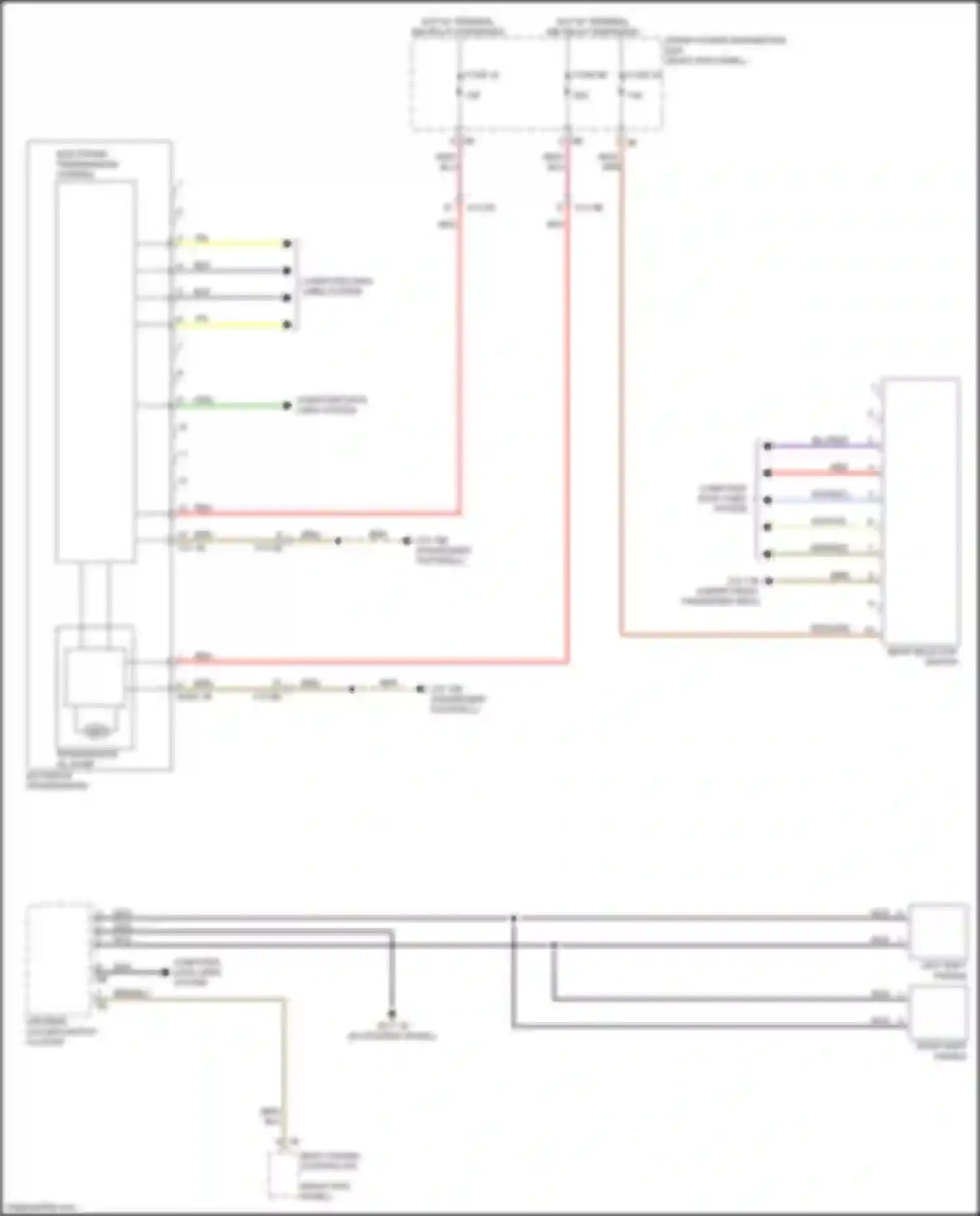 Wiring diagram blu/red for BMW X5 M F85 (2014-2018) (71 of 93)