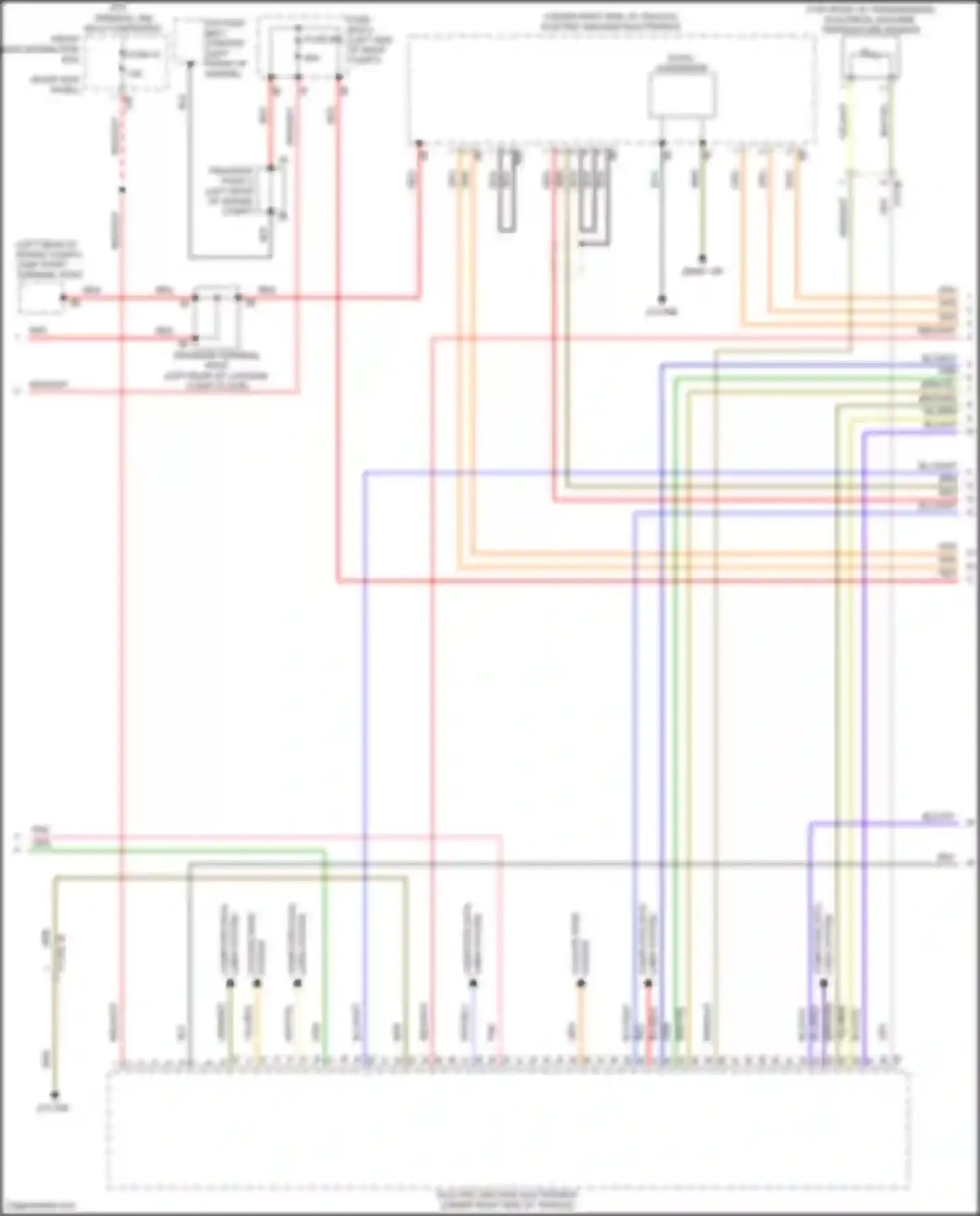 Wiring diagram computer data for BMW X5 M F85 (2014-2018) (4 of 6)