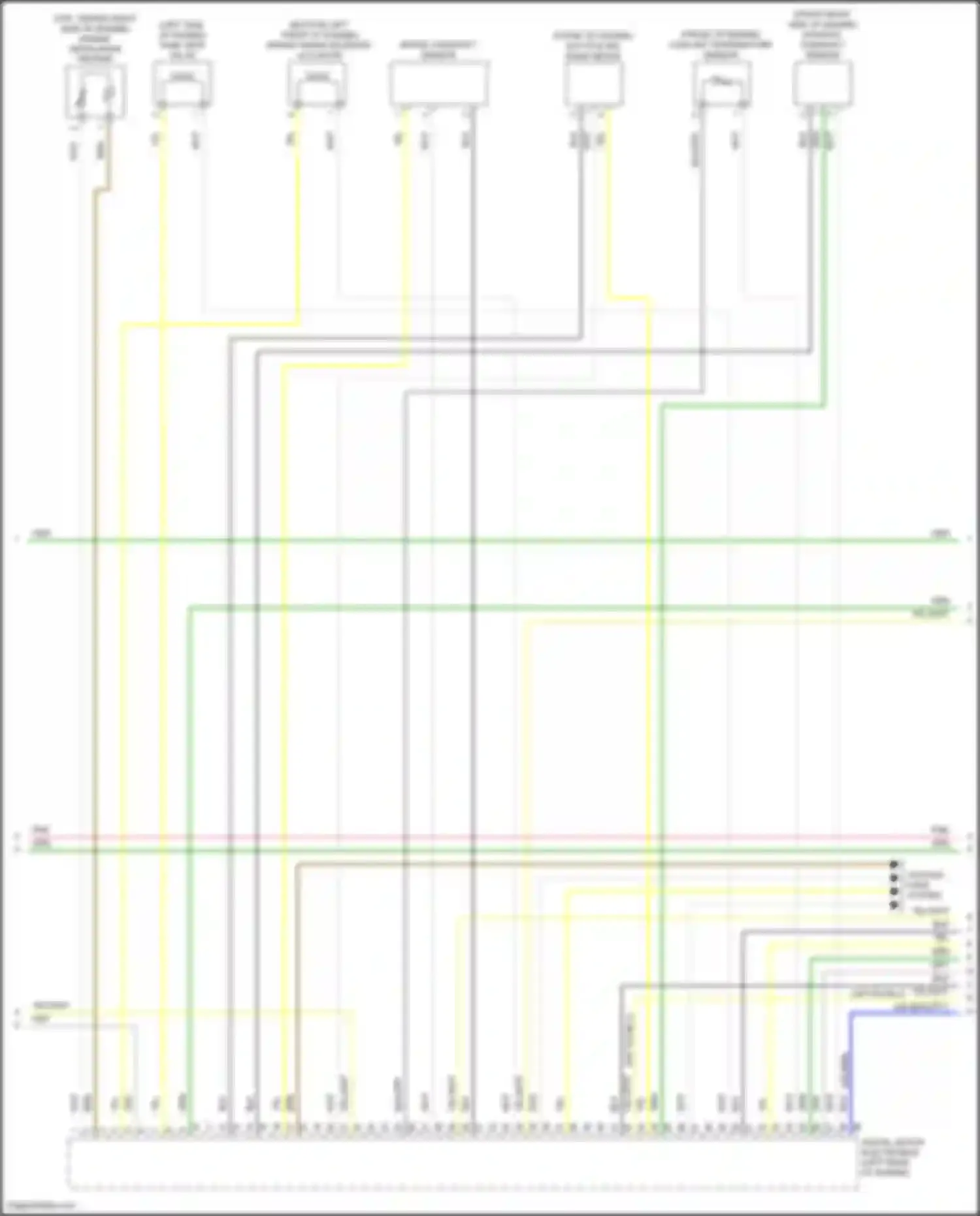 Wiring diagram digital motor electronics for BMW X5 M F85 (2014-2018) (10 of 23)