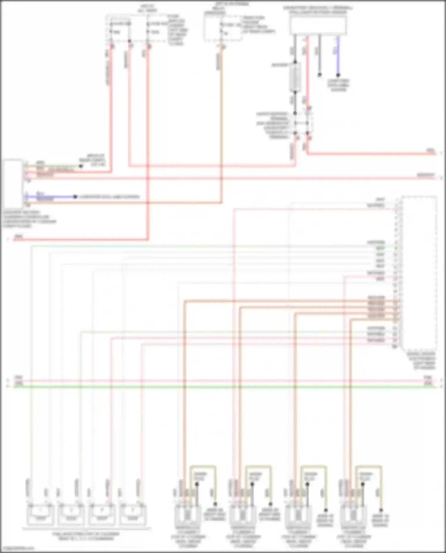 Wiring diagram fuse 120 for BMW X5 M F85 (2014-2018) (2 of 2)