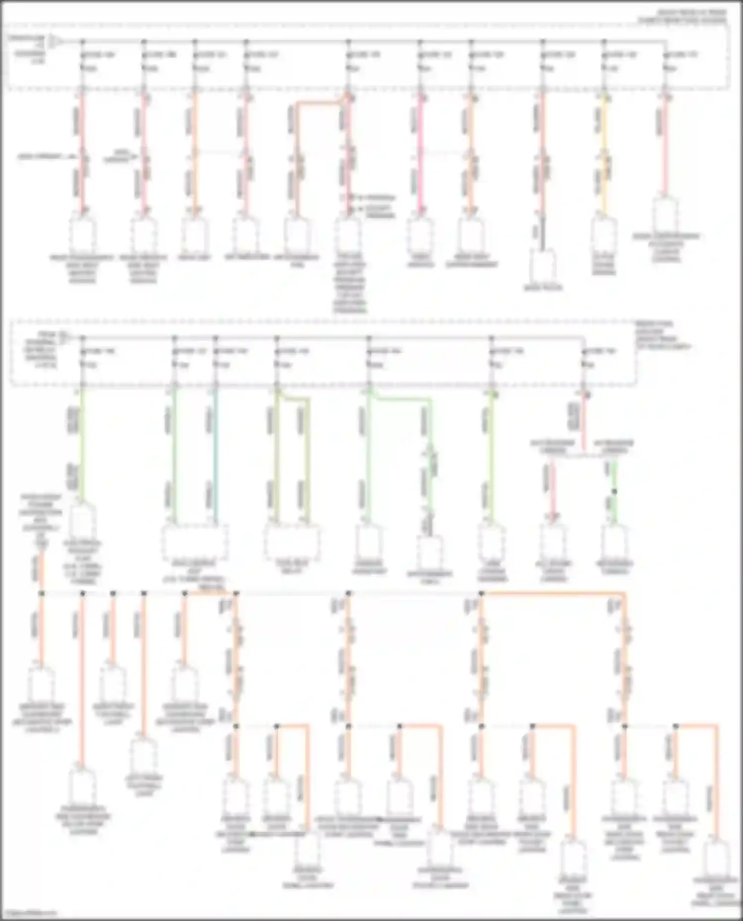 Wiring diagram fuse 133 for BMW X5 M F85 (2014-2018) (1 of 2)