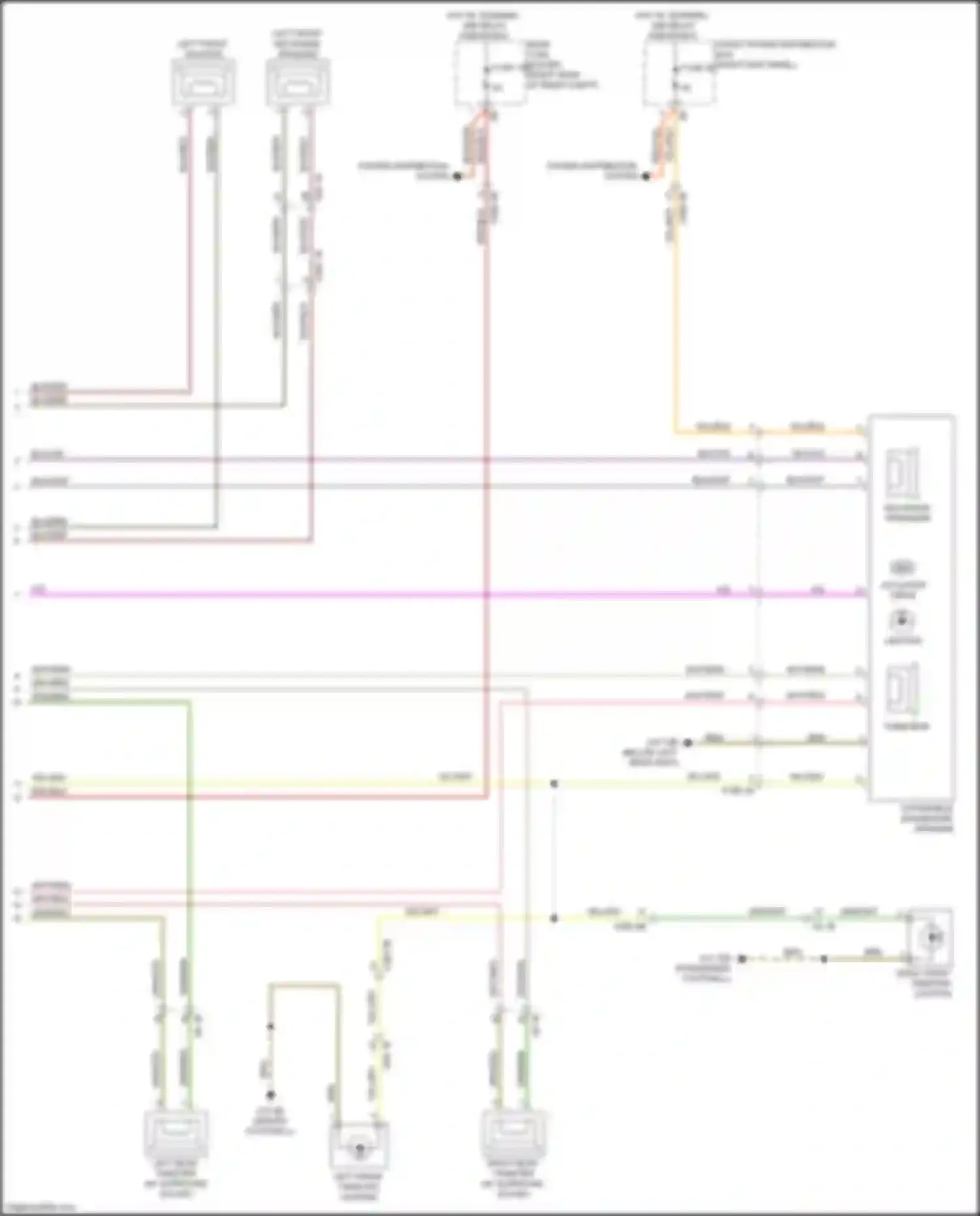 Wiring diagram fuse 26 for BMW X5 M F85 (2014-2018) (3 of 4)