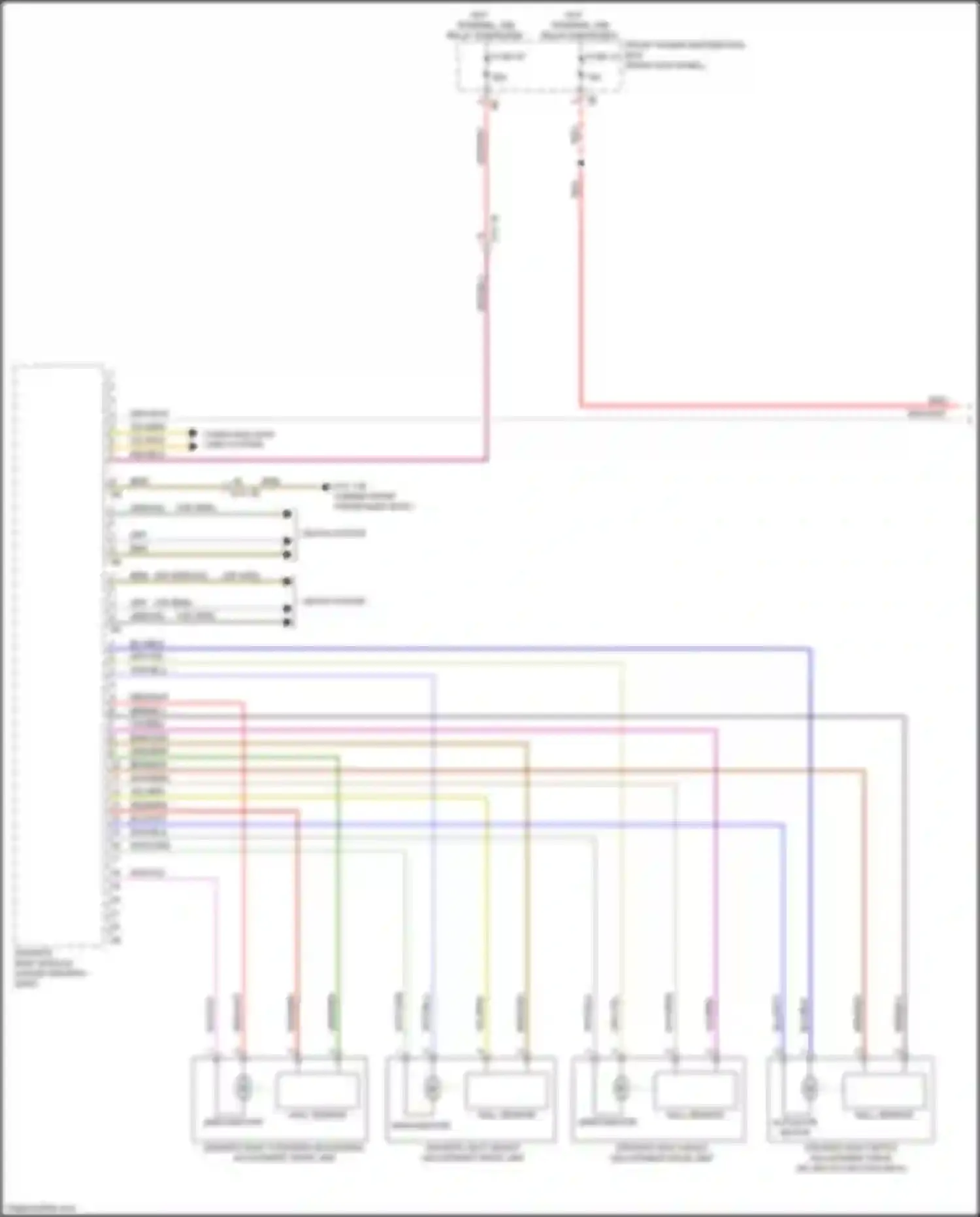 Wiring diagram fuse 27 for BMW X5 M F85 (2014-2018) (1 of 4)