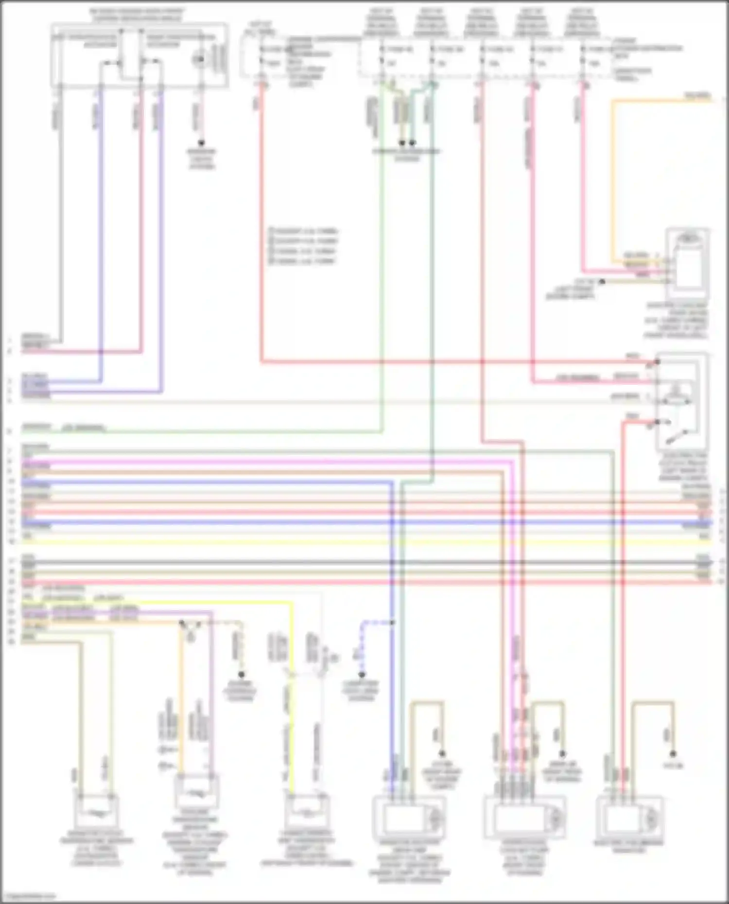 Wiring diagram fuse 29 for BMW X5 M F85 (2014-2018) (1 of 3)
