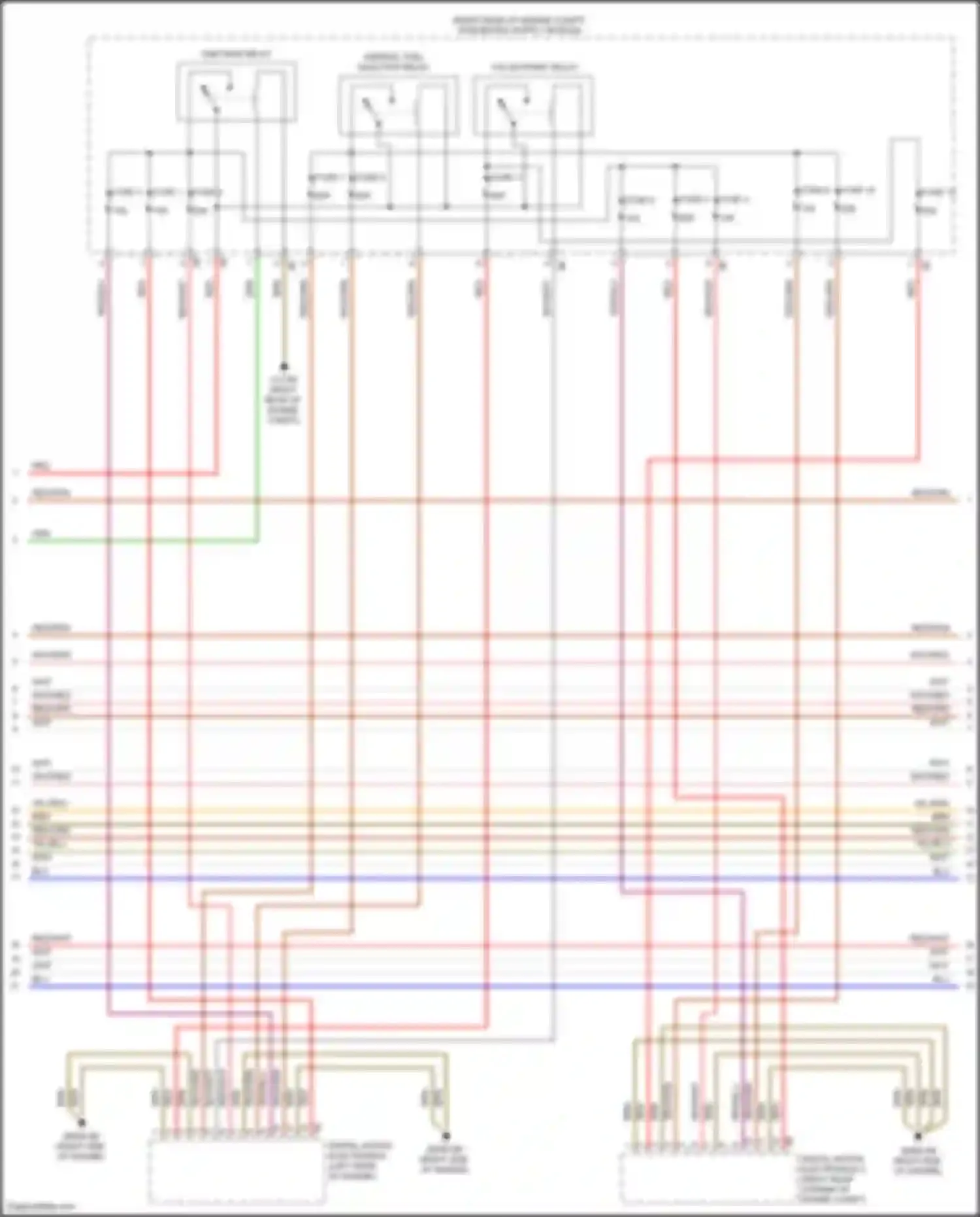Wiring diagram fuse 9 for BMW X5 M F85 (2014-2018) (10 of 10)
