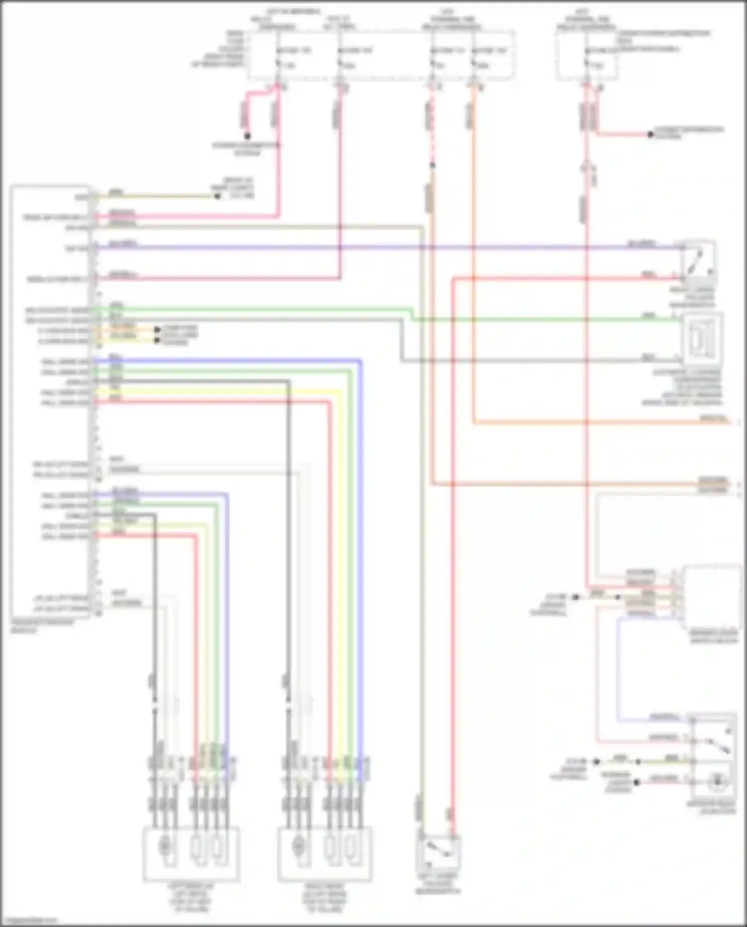 Wiring diagram hall sens sig for BMW X5 M F85 (2014-2018) (3 of 4)