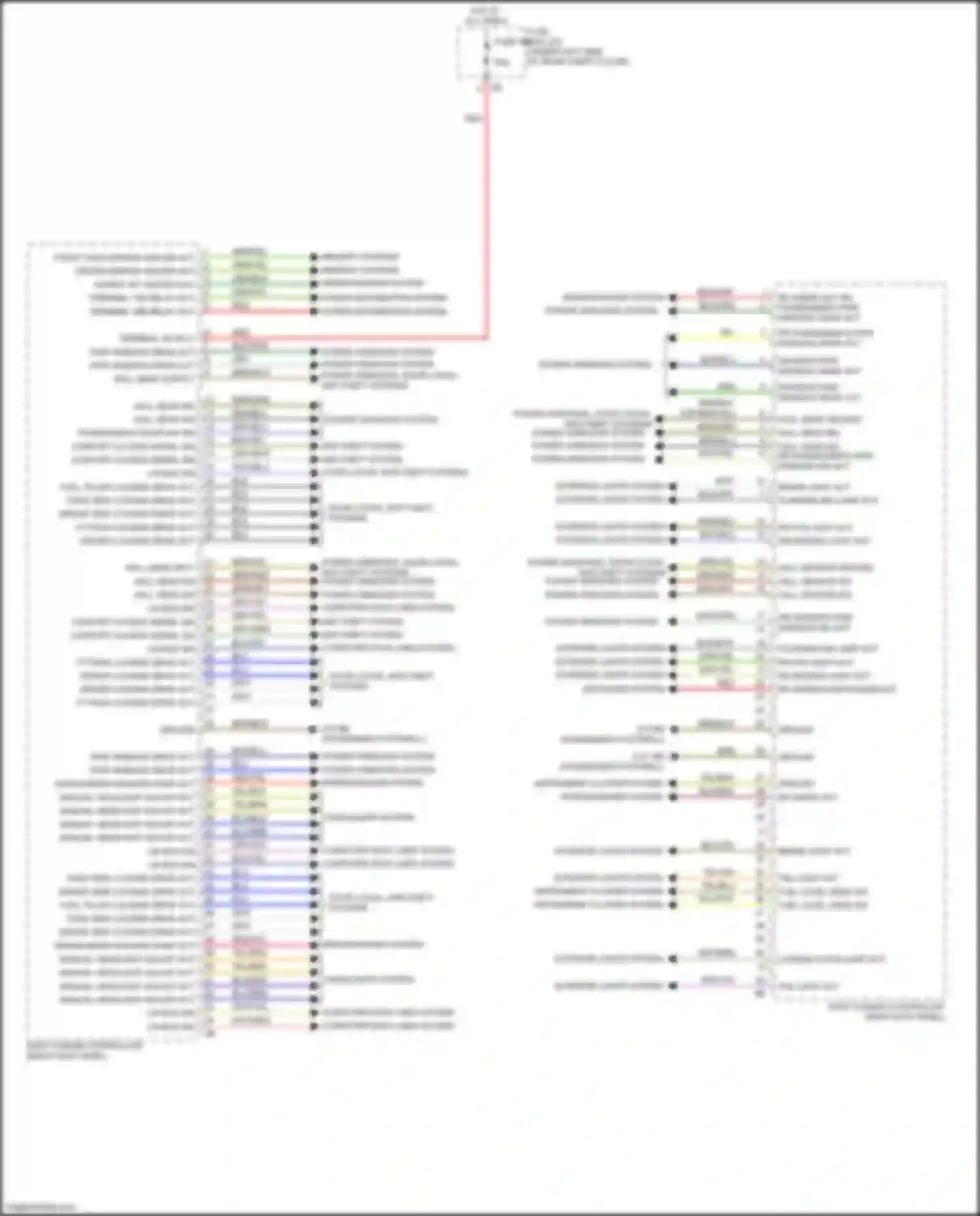 Wiring diagram hall sensor sig for BMW X5 M F85 (2014-2018) (1 of 1)