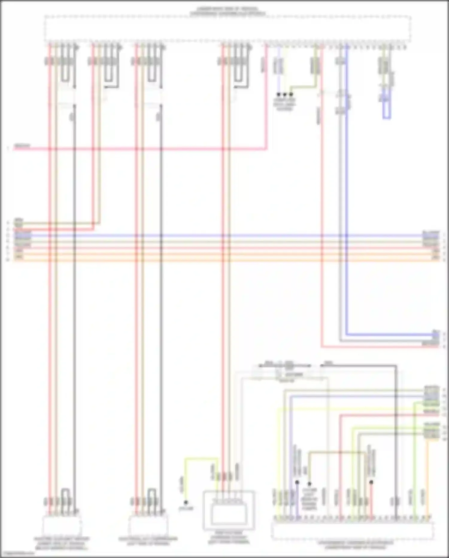 Wiring diagram high-voltage charging socket for BMW X5 M F85 (2014-2018) (1 of 1)