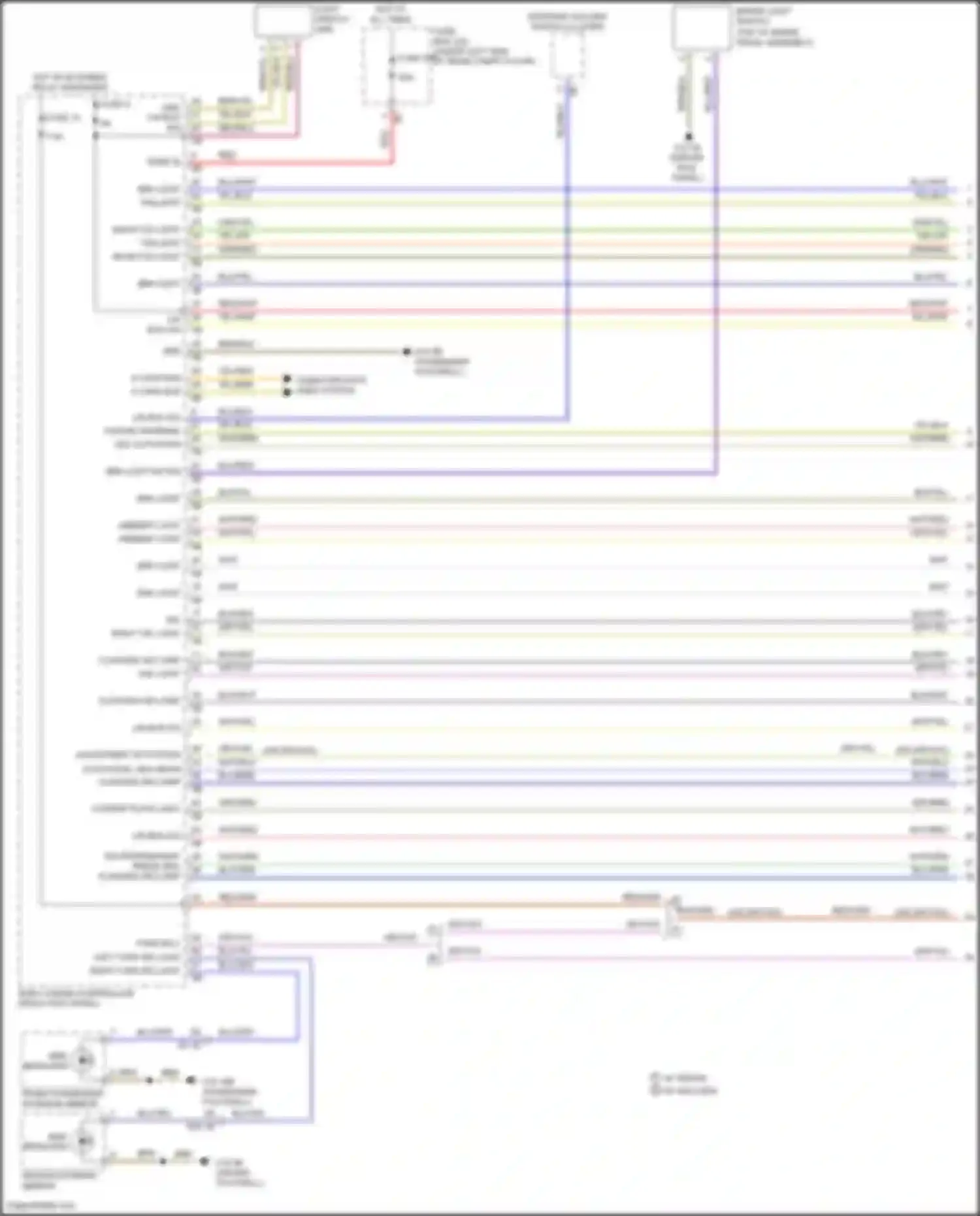 Wiring diagram hot at all times for BMW X5 M F85 (2014-2018) (6 of 72)