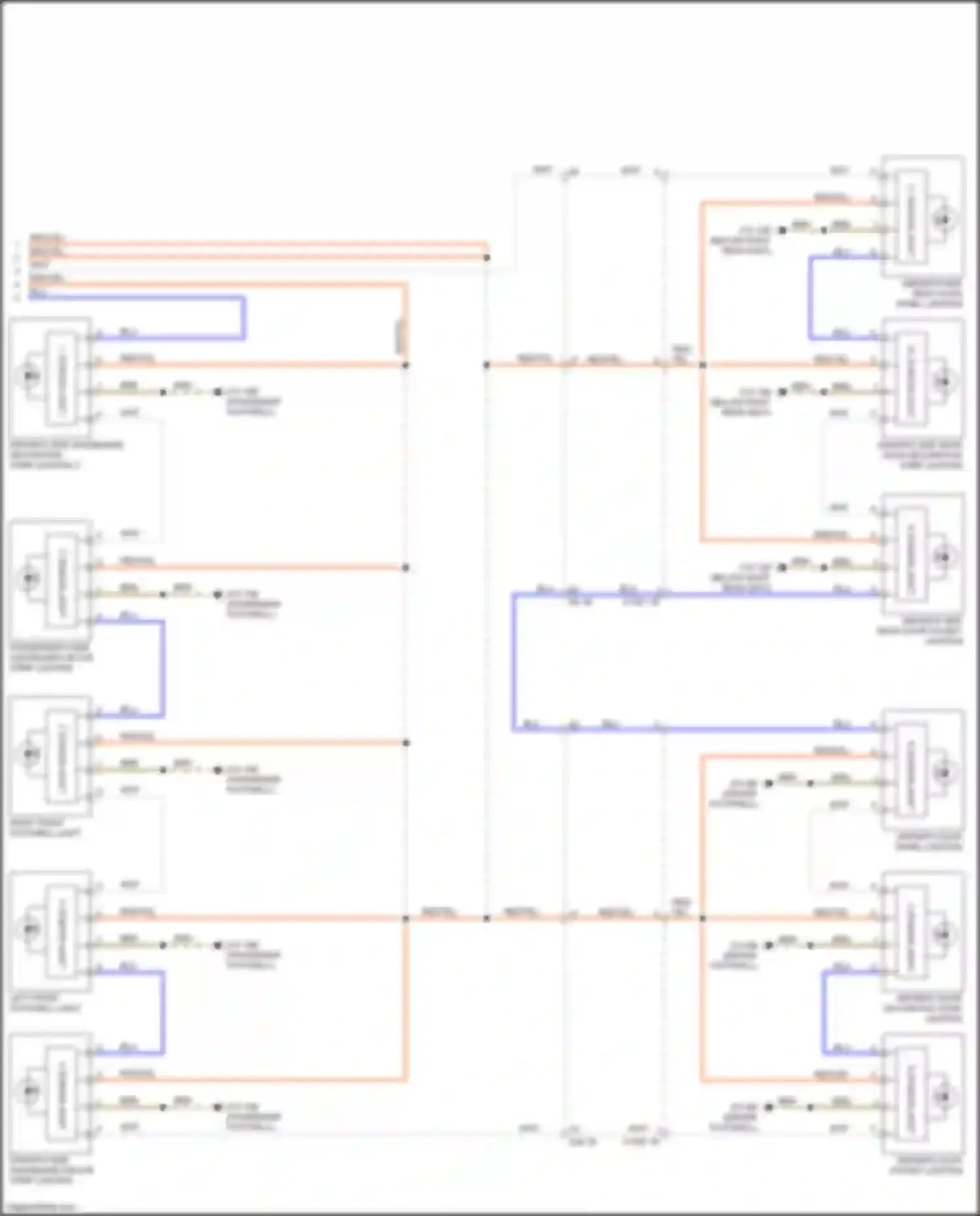 Wiring diagram light source 5 for BMW X5 M F85 (2014-2018) (1 of 1)