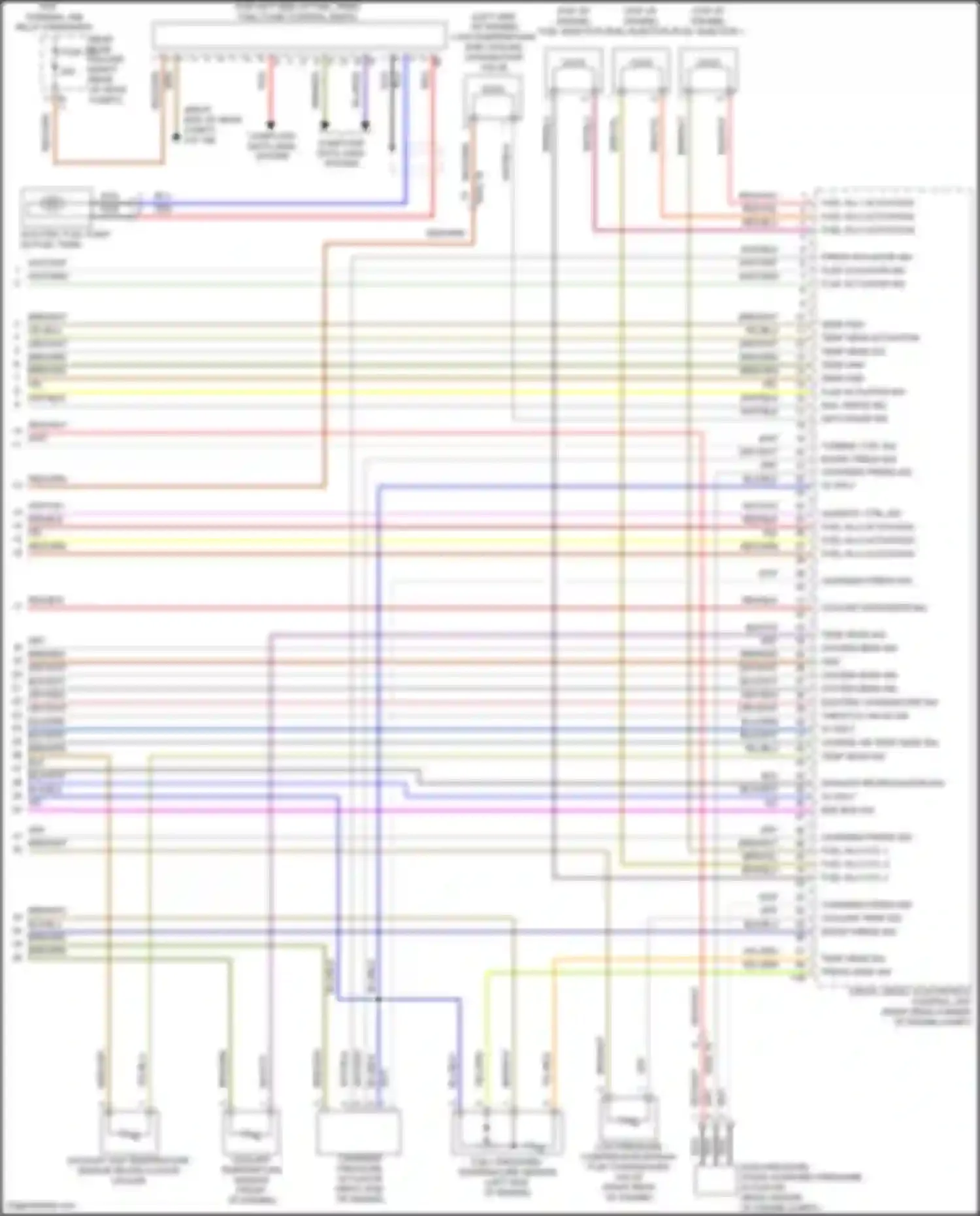 Wiring diagram low temperature egr cooling changeover valve for BMW X5 M F85 (2014-2018) (1 of 1)