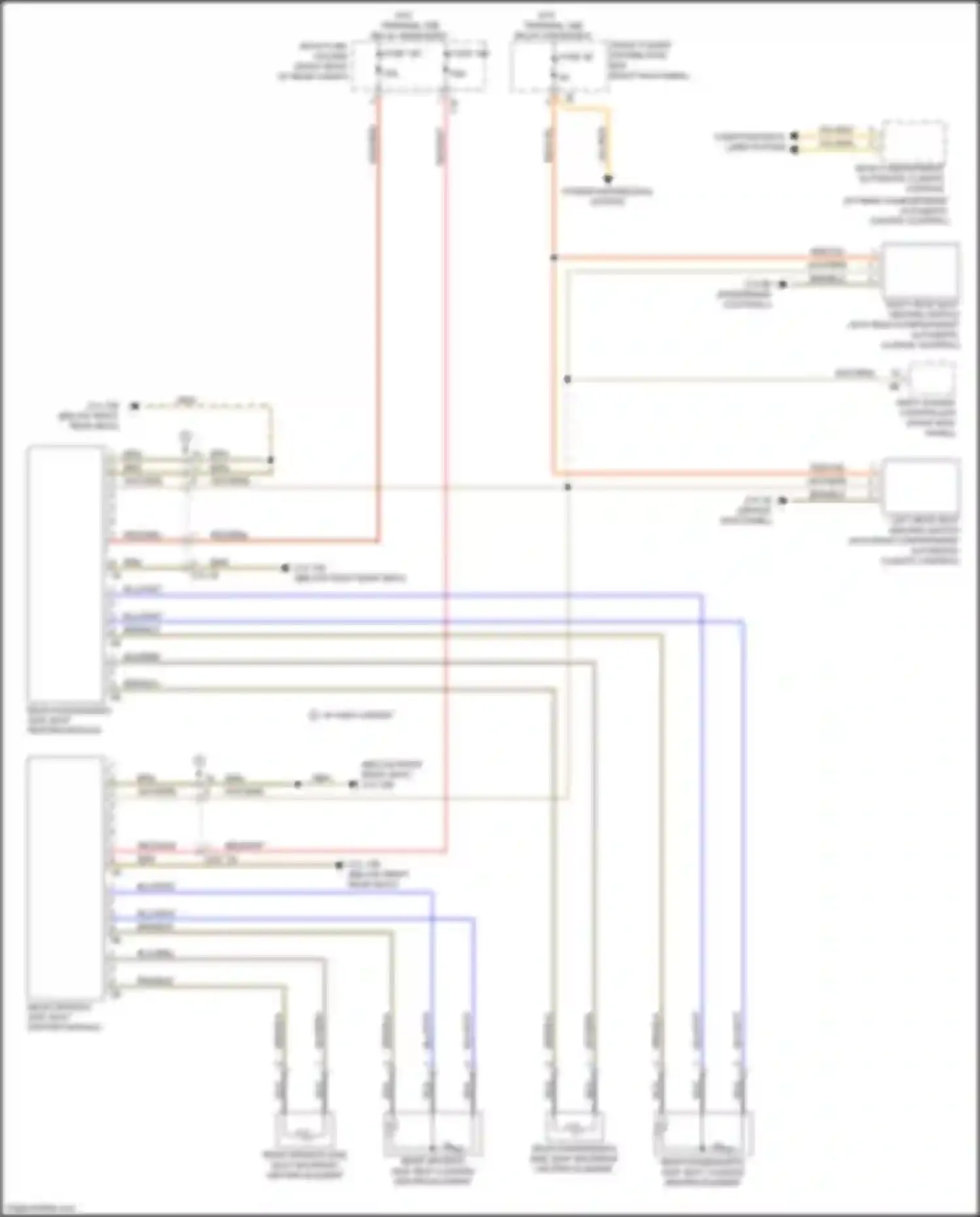 Wiring diagram power distribution system for BMW X5 M F85 (2014-2018) (9 of 59)