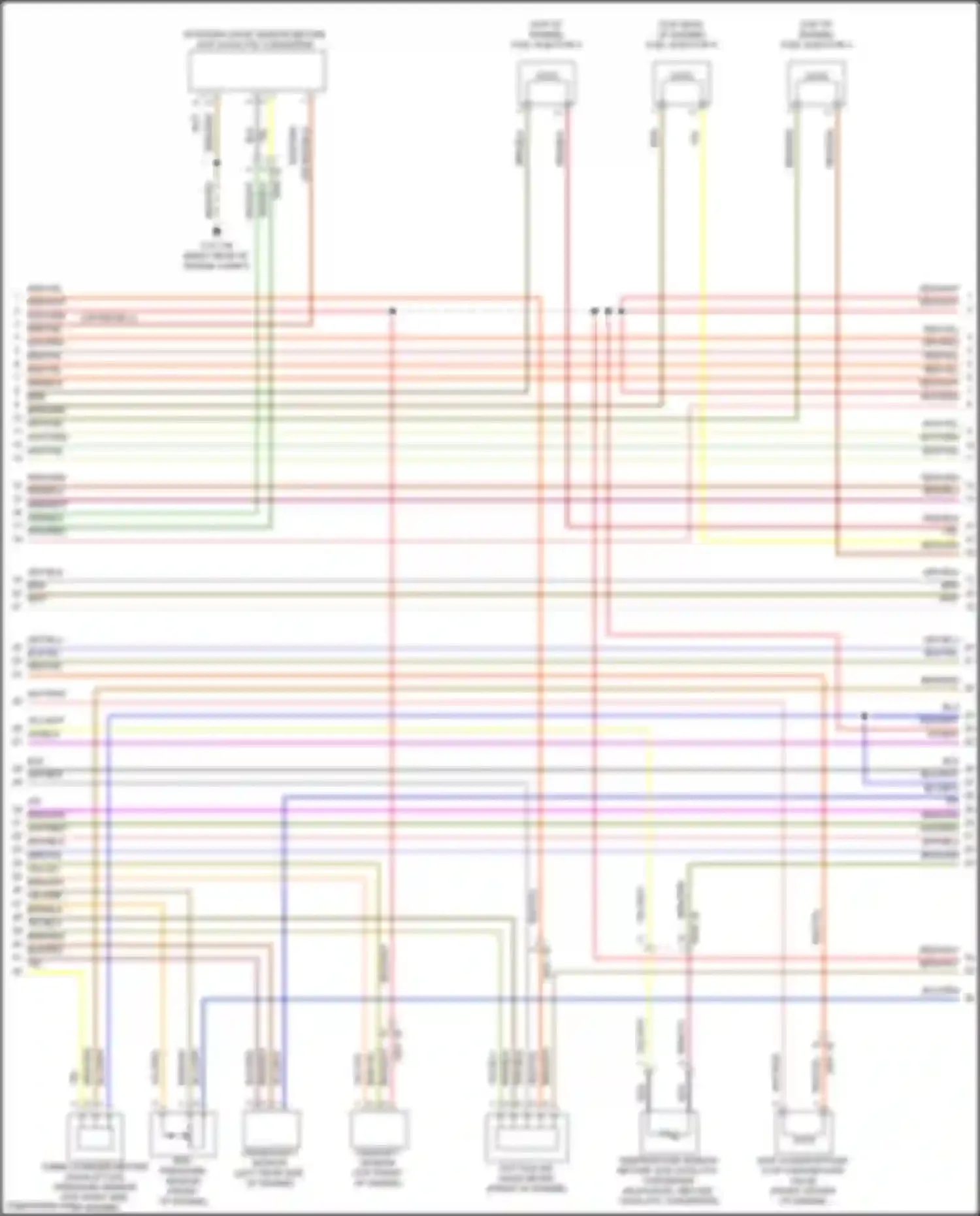 Wiring diagram rail pressure sensor for BMW X5 M F85 (2014-2018) (3 of 4)
