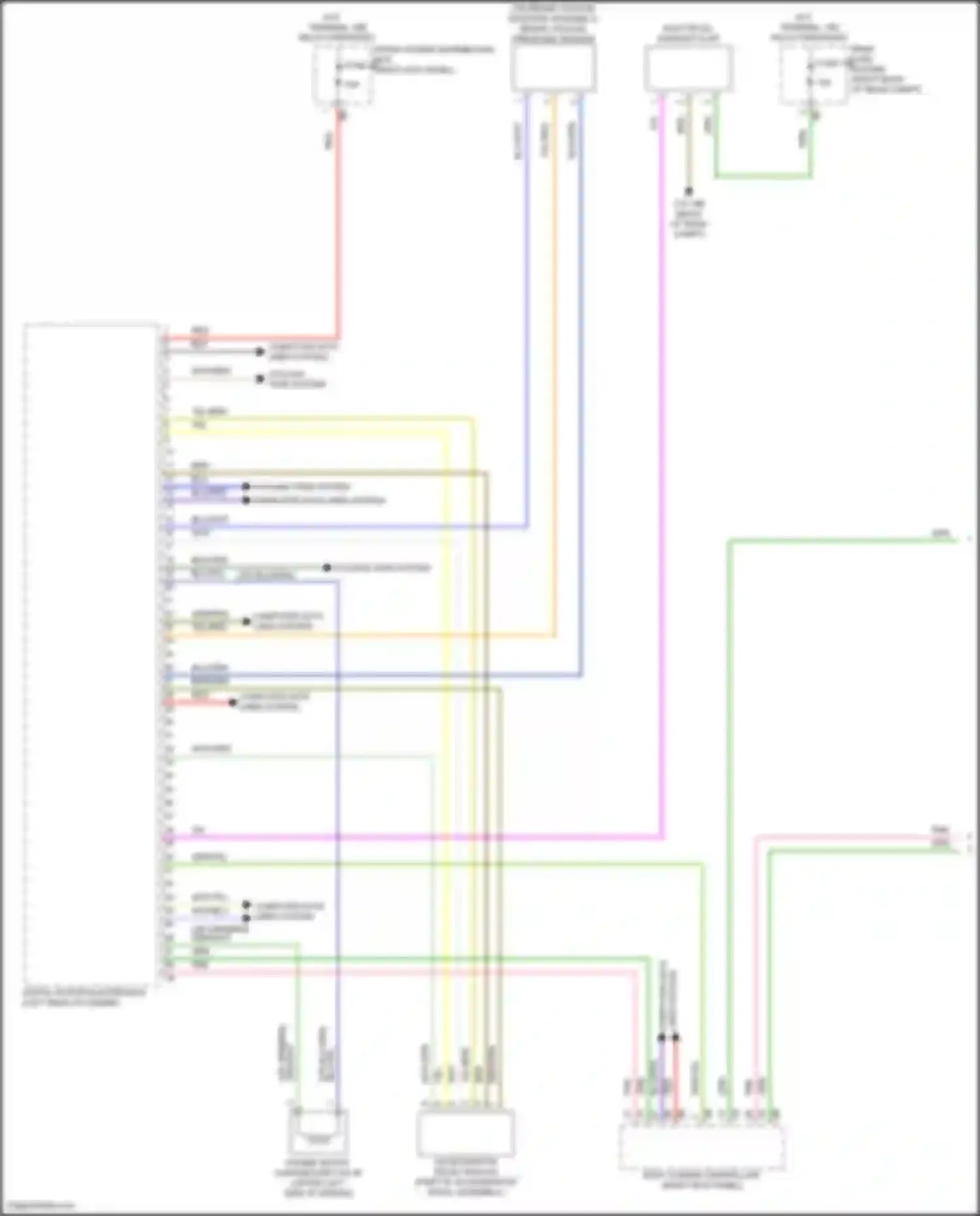 Wiring diagram red for BMW X5 M F85 (2014-2018) (115 of 141)