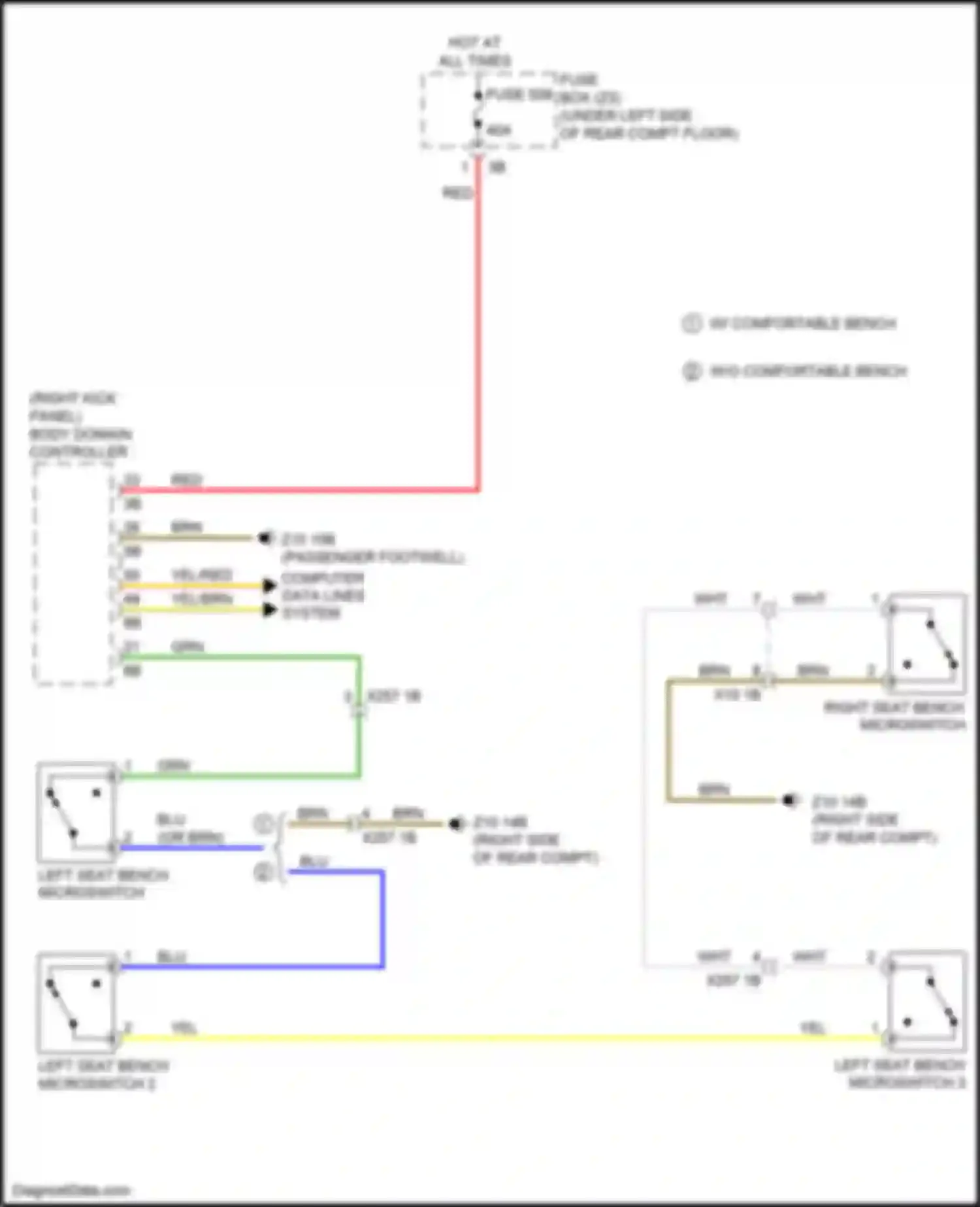 Wiring diagram wht for BMW X5 M F85 (2014-2018) (15 of 115)