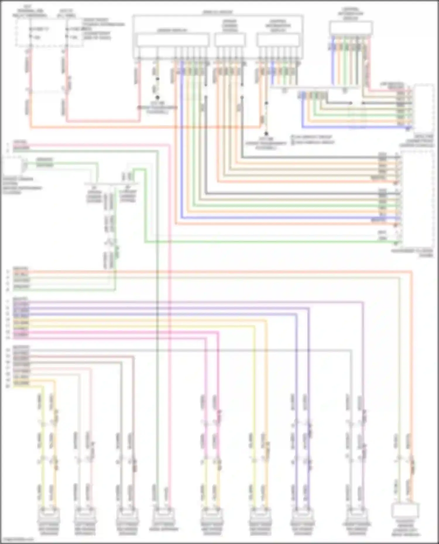 X5 M BMW F95 facelift (2023-2024): Navigation circuit, high level (6 of 6)
