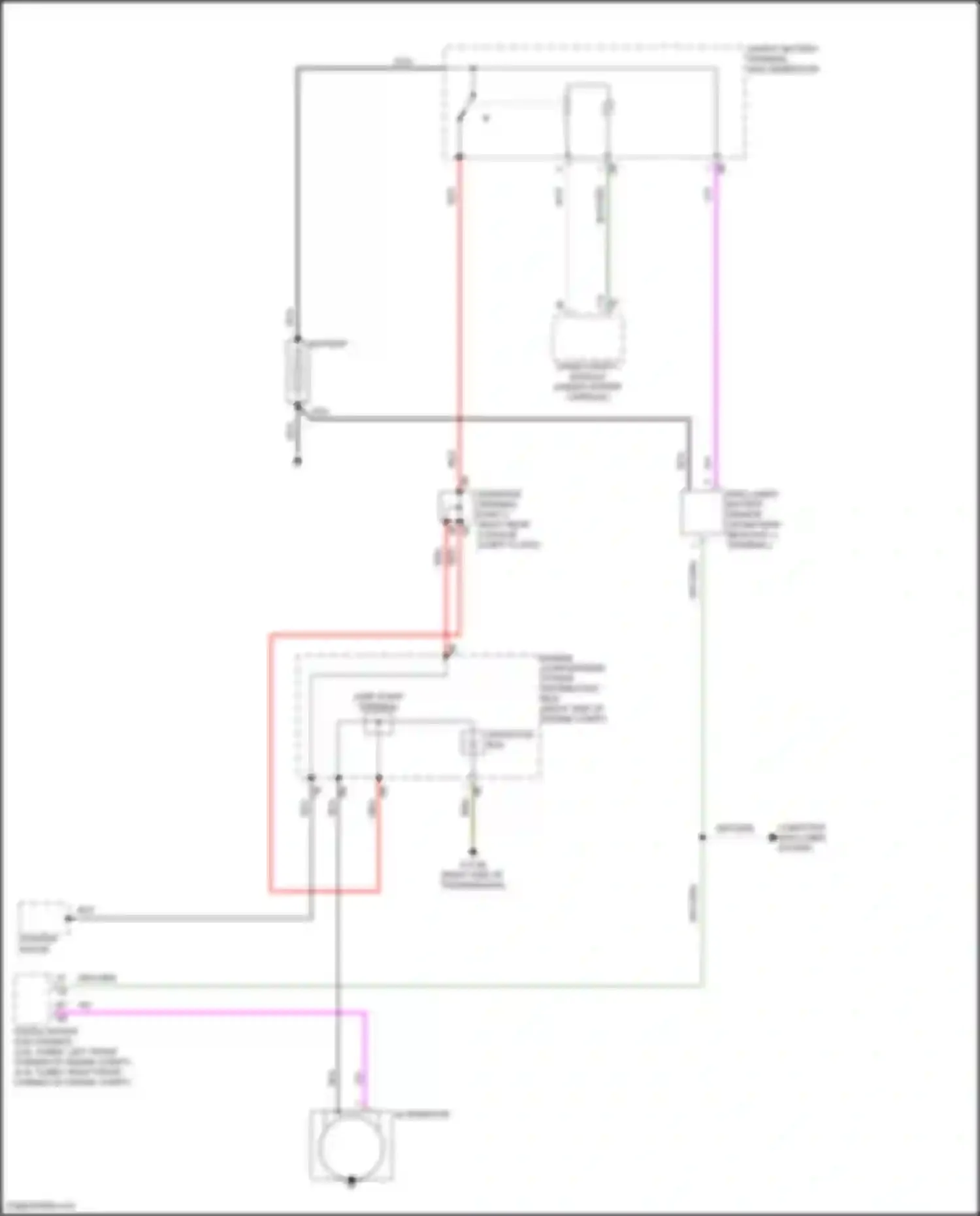 X5 M BMW F95 facelift (2023-2024): Charging circuit, w/o dual storage system
