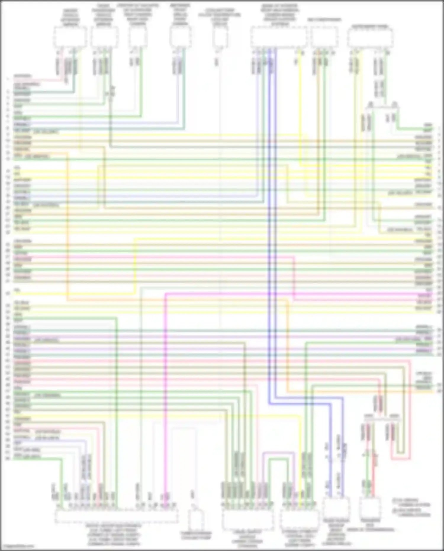 Wiring diagram coolant pump in low temperature coolant circuit for BMW X5 M F95 facelift (2023-2024) (1 of 1)