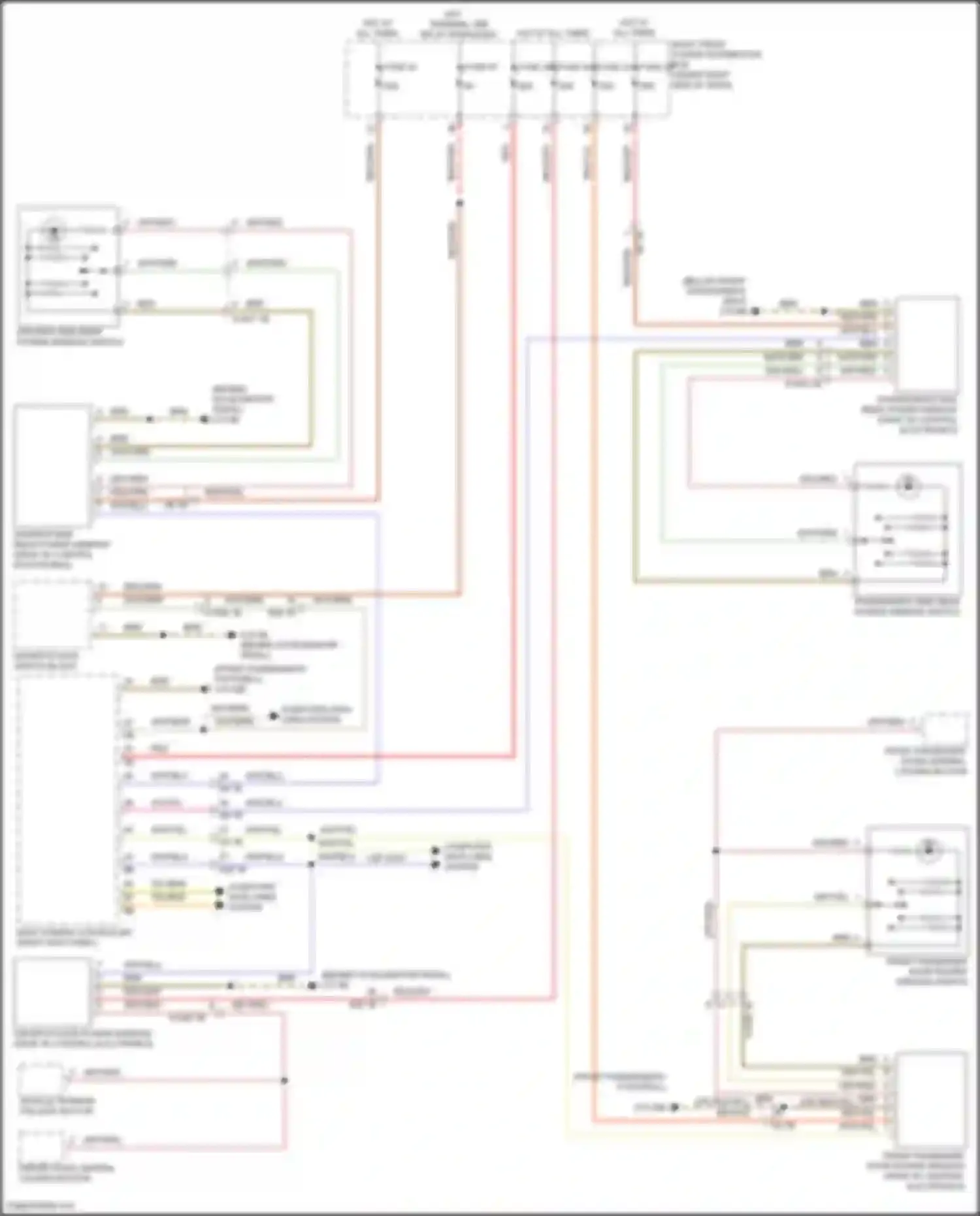 Wiring diagram fuse 20 for BMW X5 M F95 facelift (2023-2024) (3 of 3)