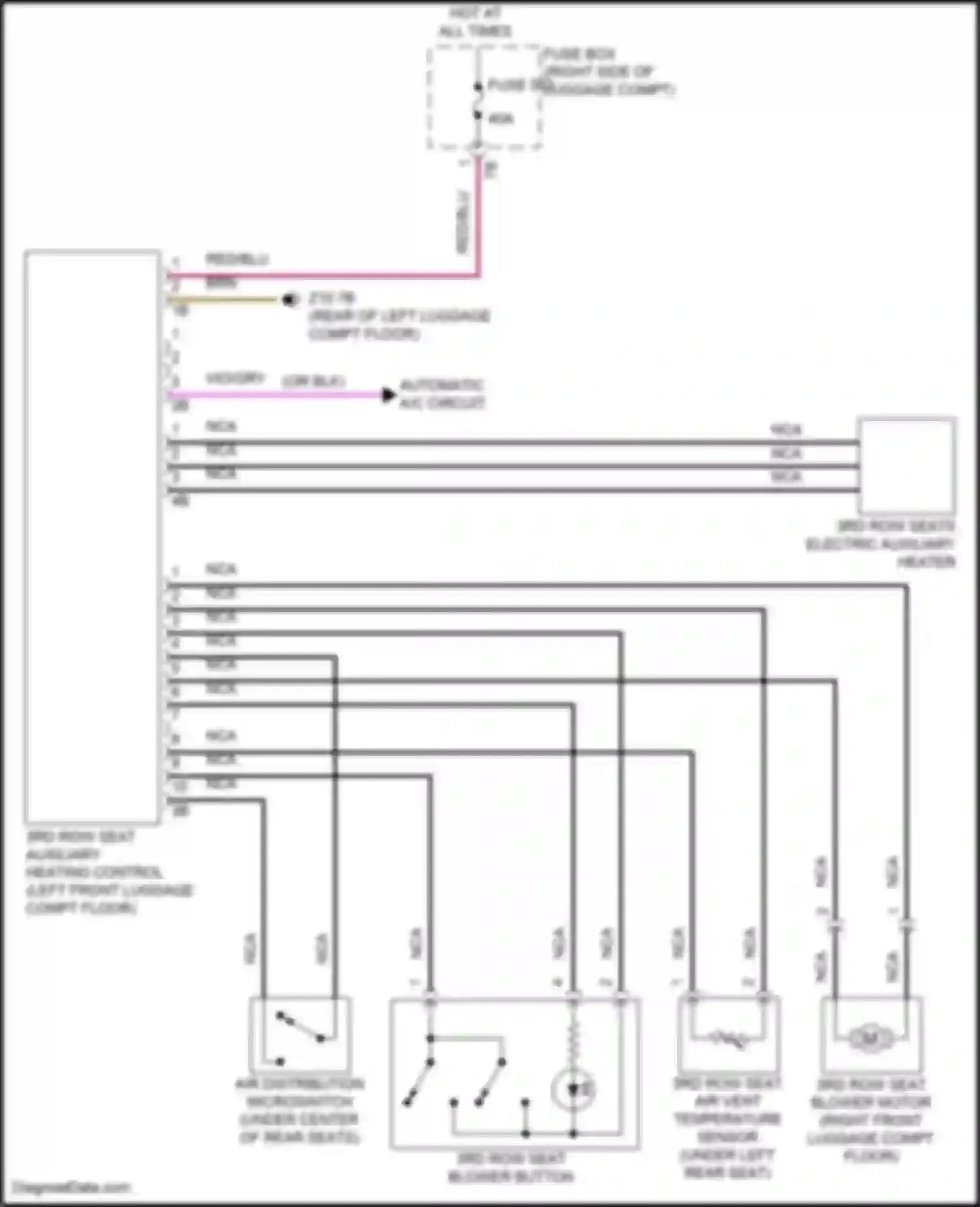 Wiring diagram fuse box for BMW X5 M F95 facelift (2023-2024) (1 of 16)