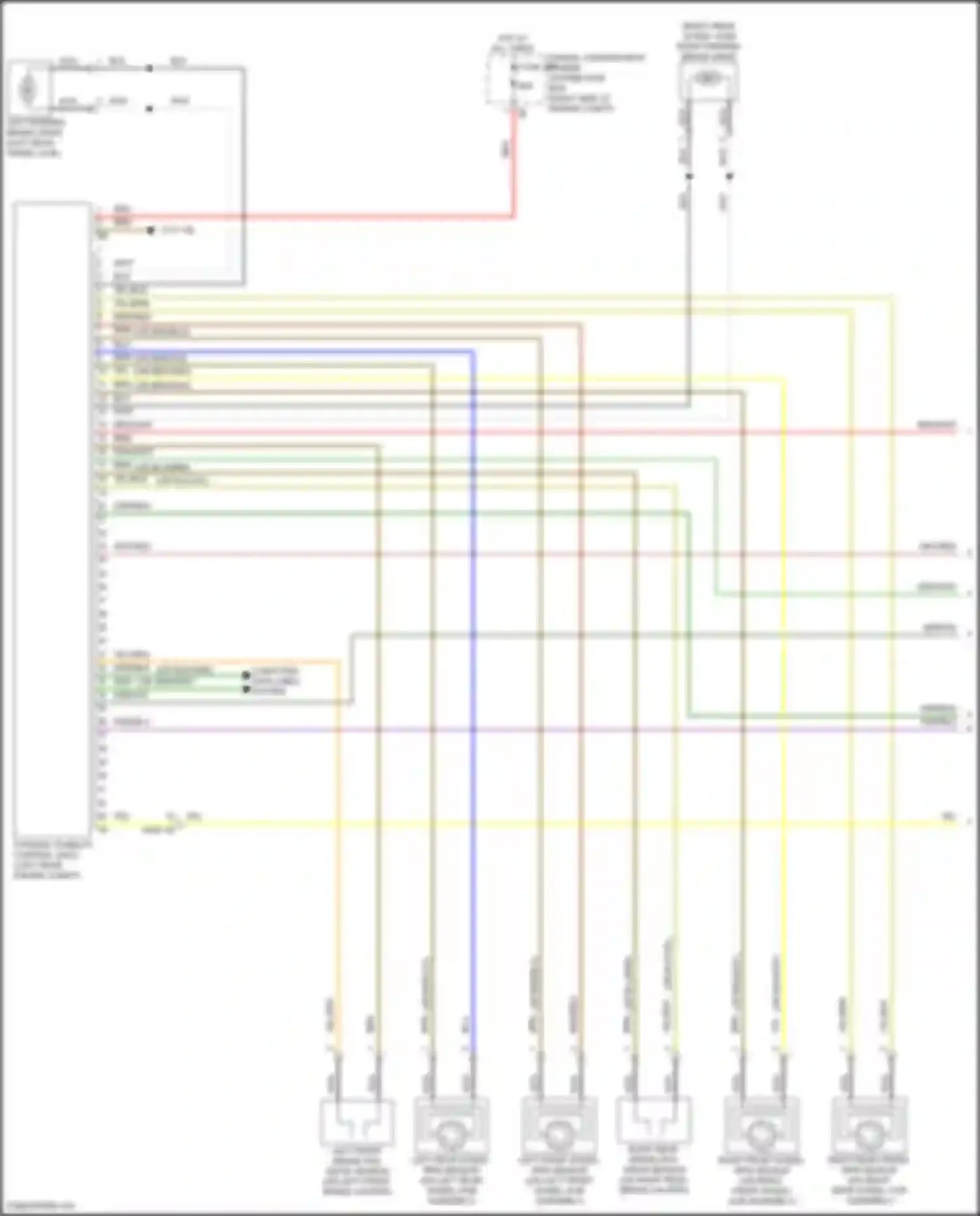Wiring diagram grn/wht for BMW X5 M F95 facelift (2023-2024) (1 of 8)