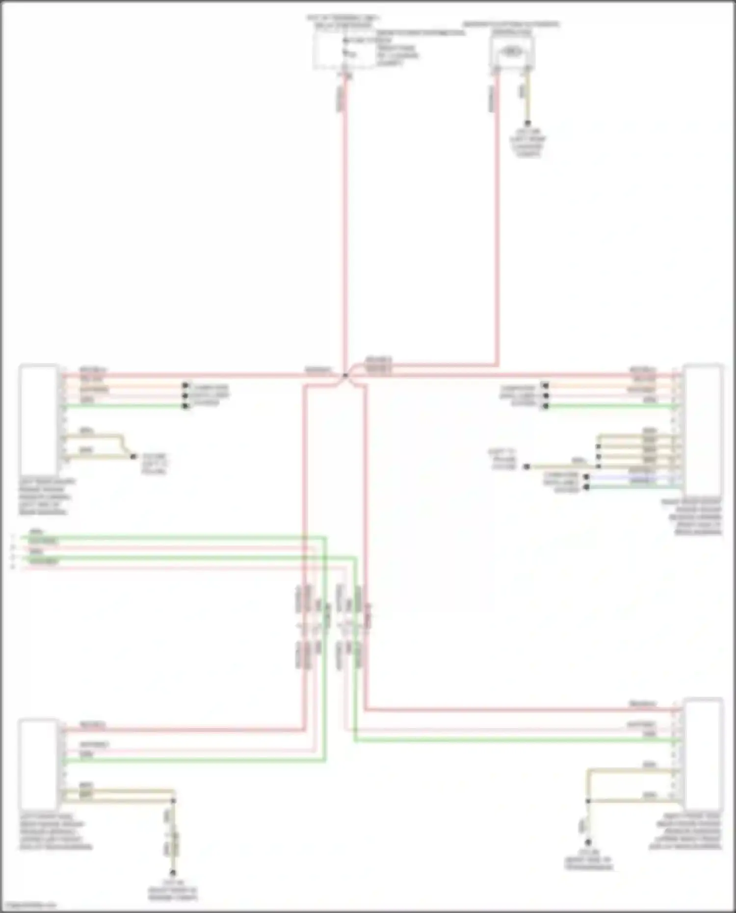 Wiring diagram (right side of transmission for BMW X5 M F95 facelift (2023-2024) (15 of 17)