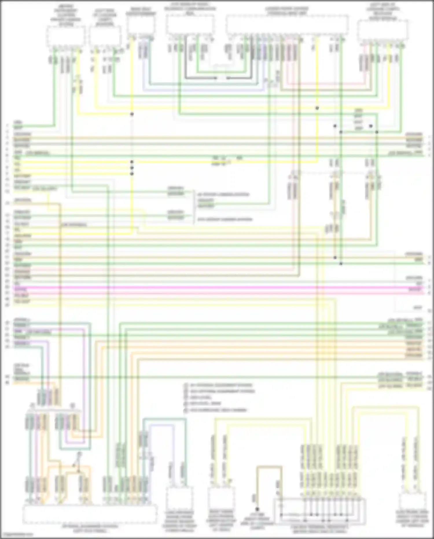 Wiring diagram yel for BMW X5 M F95 facelift (2023-2024) (67 of 116)