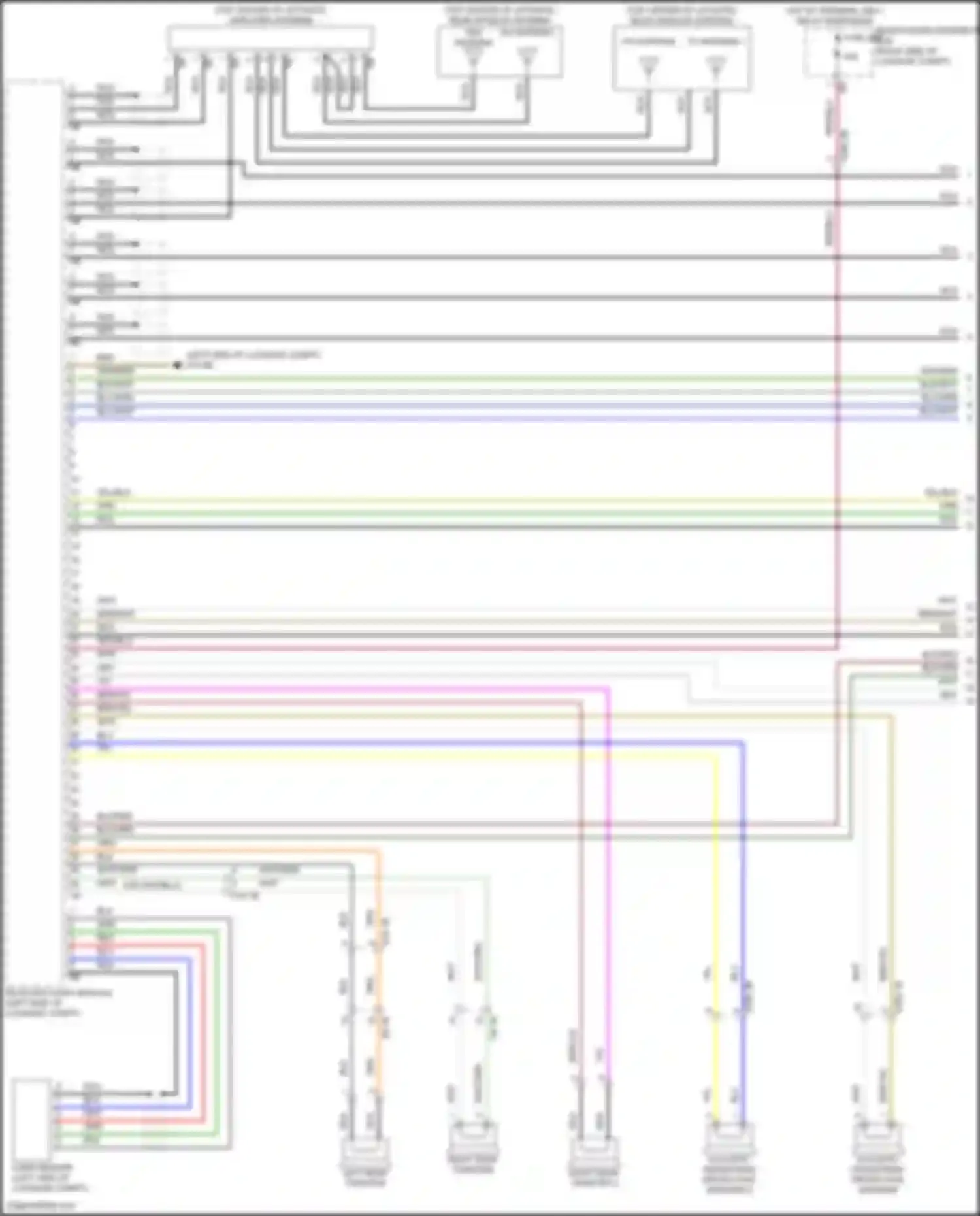 Wiring diagram yel for BMW X5 M F95 facelift (2023-2024) (16 of 116)