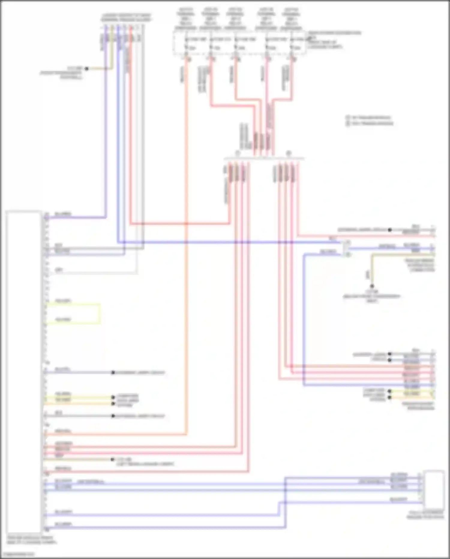 Wiring diagram yel/brn for BMW X5 M F95 facelift (2023-2024) (10 of 54)