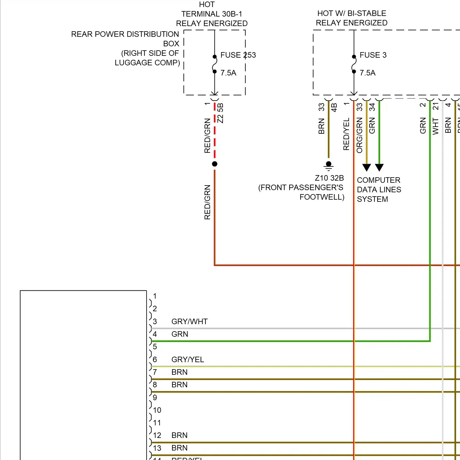 demo - Automatic a/c circuit, w/ rear automatic climate control (1 of 7) Automatic a/c circuit, w/ rear automatic climate control (1 of 7)