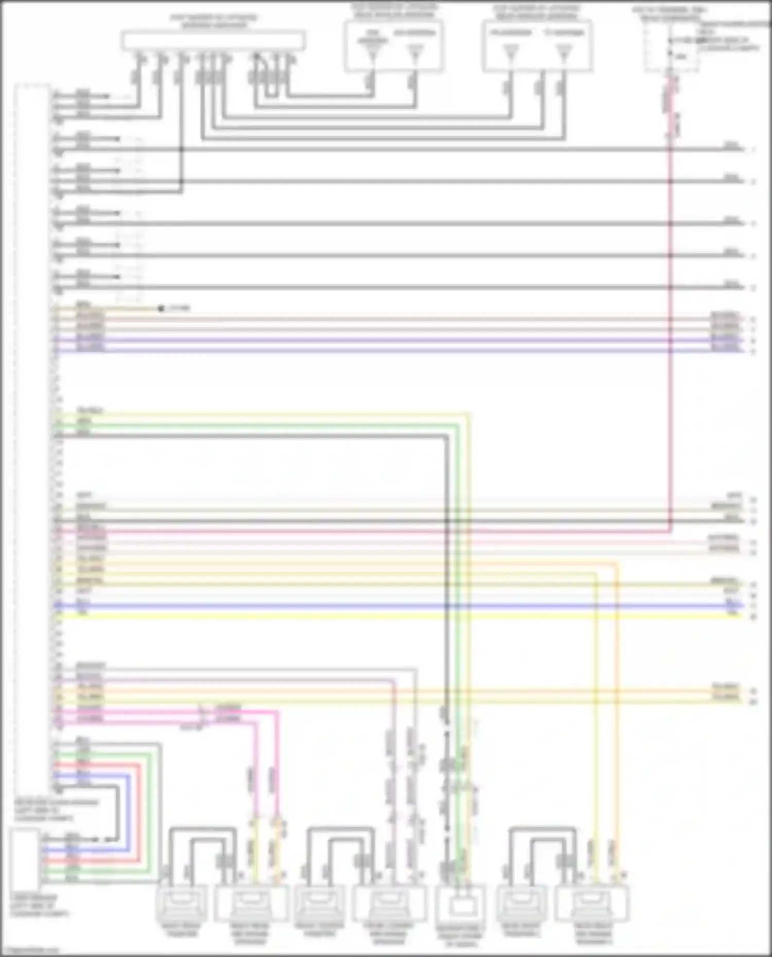 Wiring diagram blk/vio for BMW X5 M F95 (2019-2023) (4 of 10)