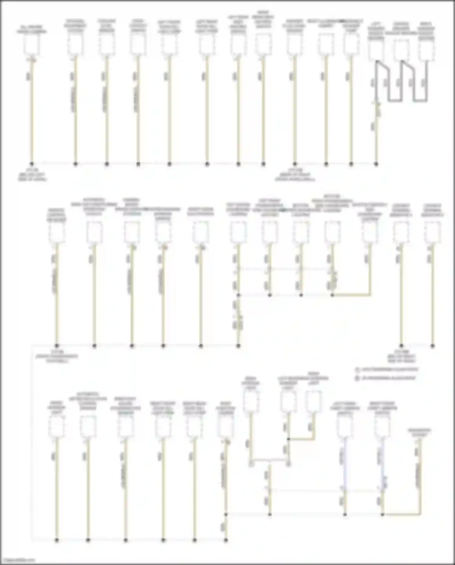 Wiring diagram coolant level sensor for BMW X5 M F95 (2019-2023) (1 of 2)